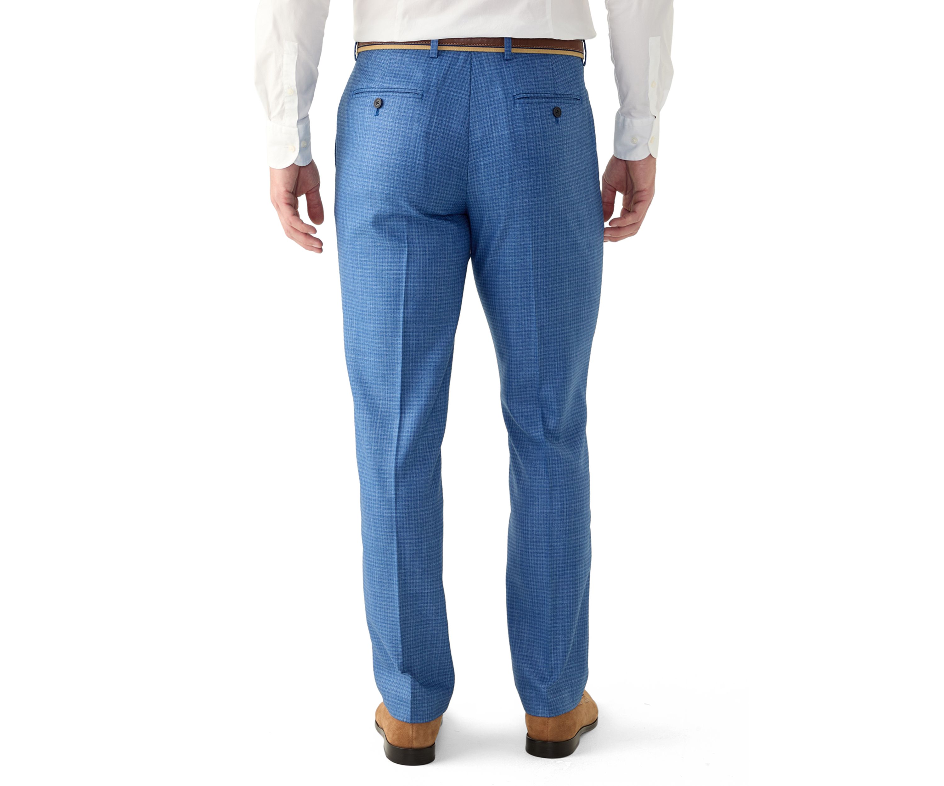 Mens Slim Dobby Stretch Pants
