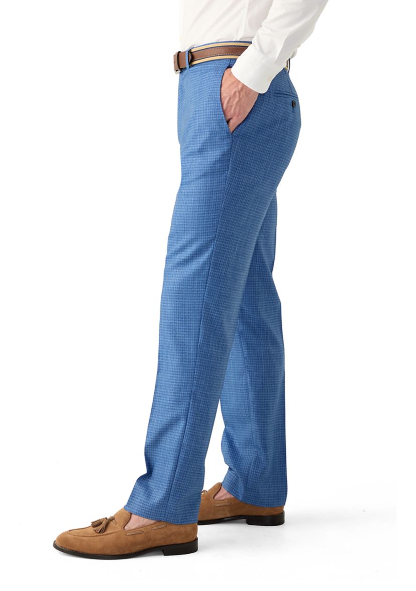 Mens Slim Dobby Stretch Pants