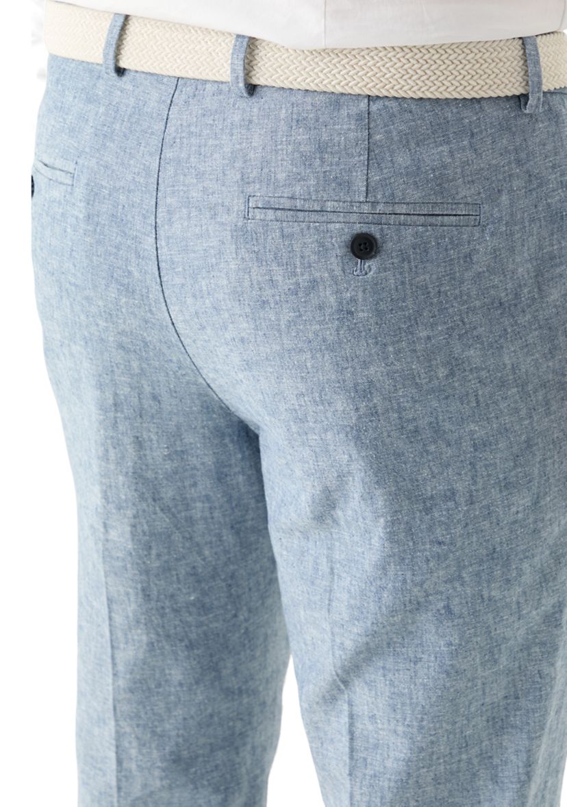 Mens Modern Fit Linen Pants