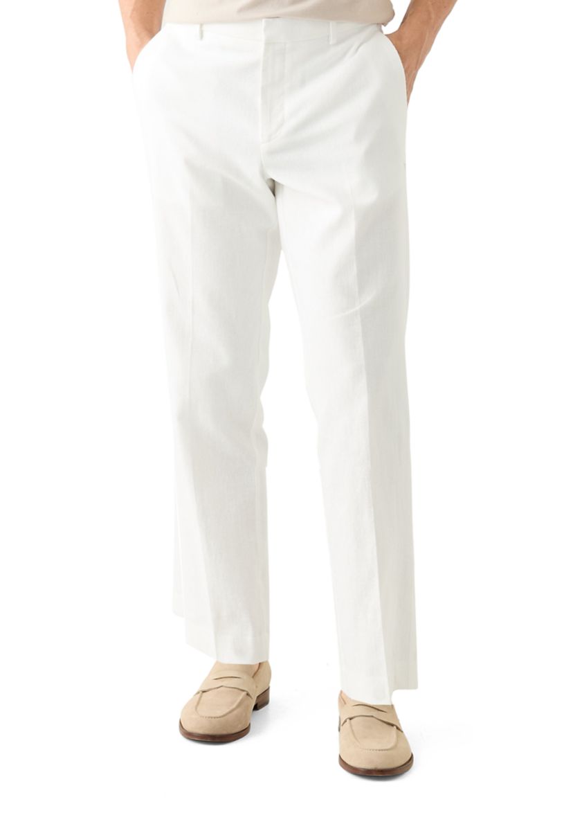 Mens Modern Fit Linen Pants