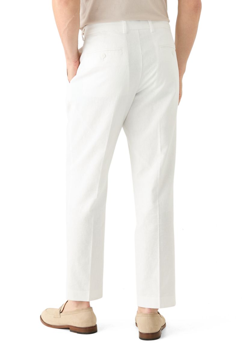 Mens Modern Fit Linen Pants