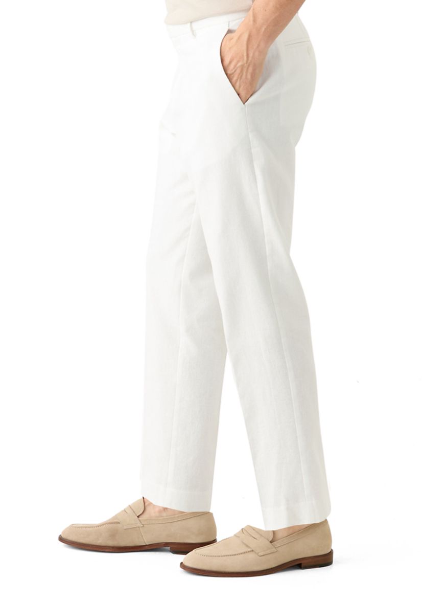 Mens Modern Fit Linen Pants