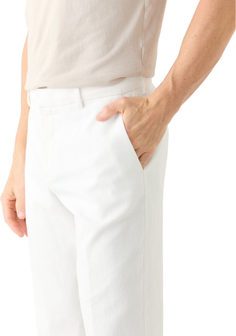 Mens Modern Fit Linen Pants