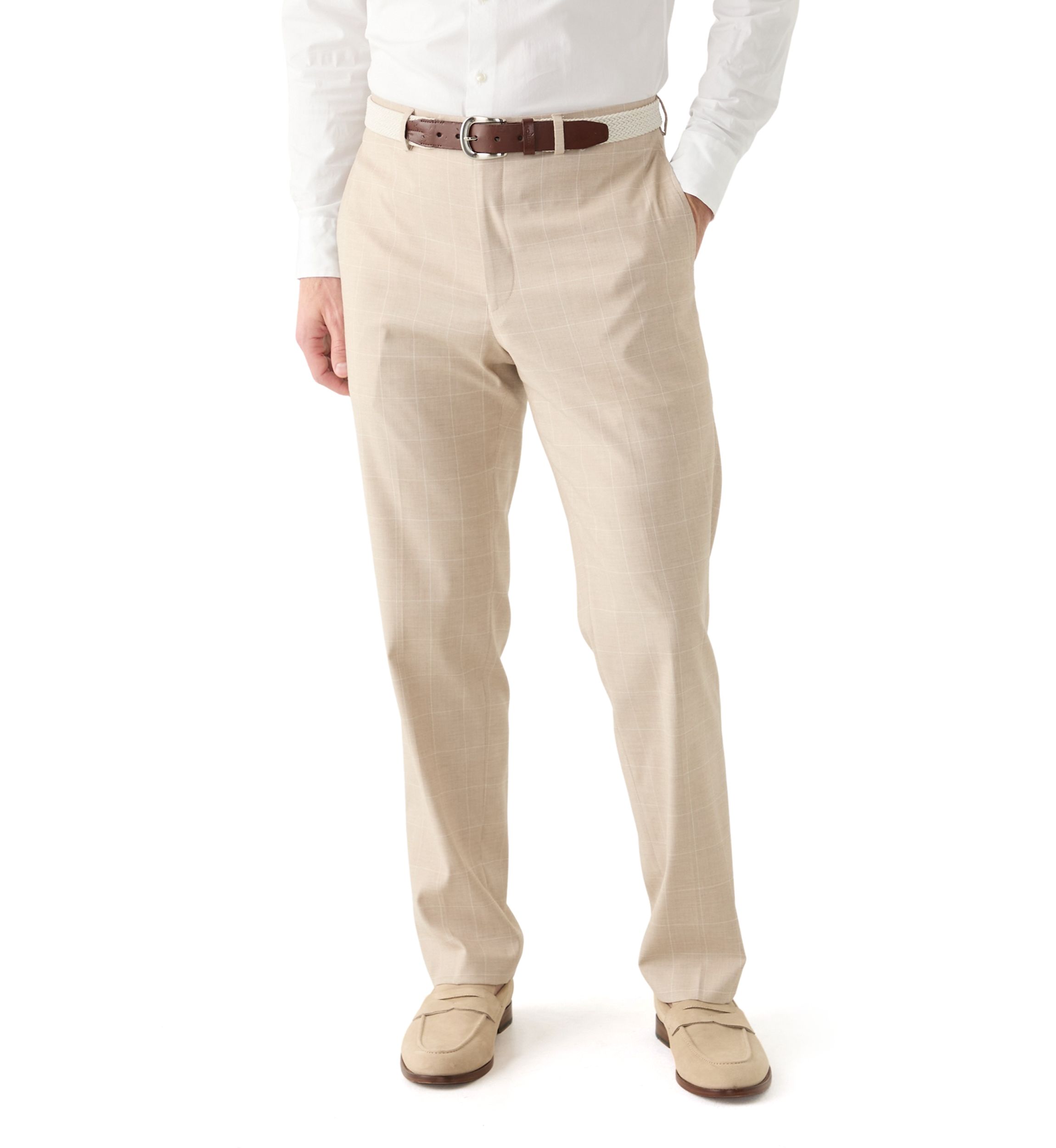 Windowpane Suit Separate Pants