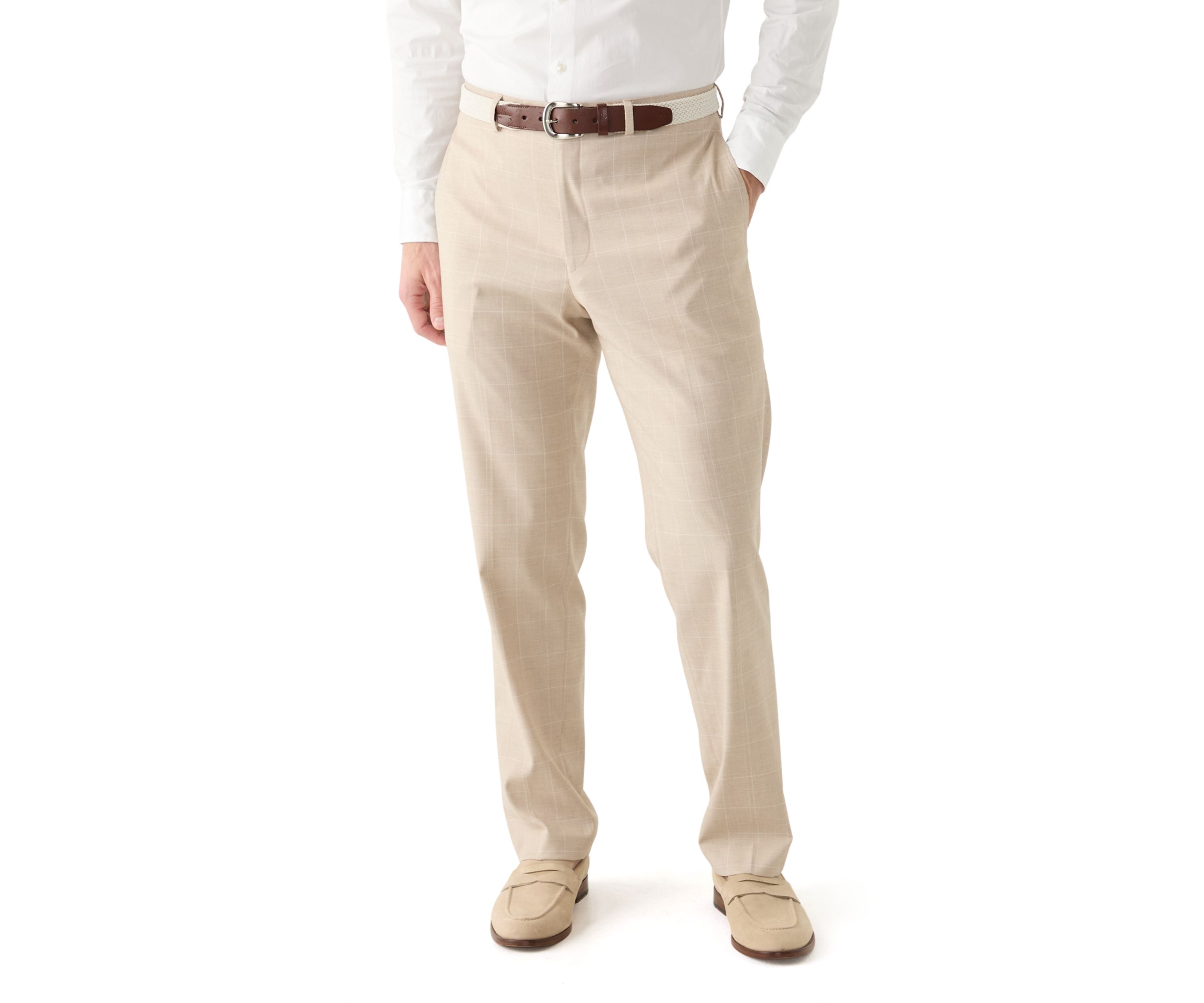 Windowpane Suit Separate Pants