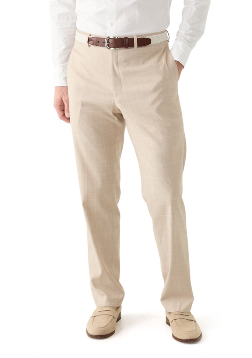 Windowpane Suit Separate Pants