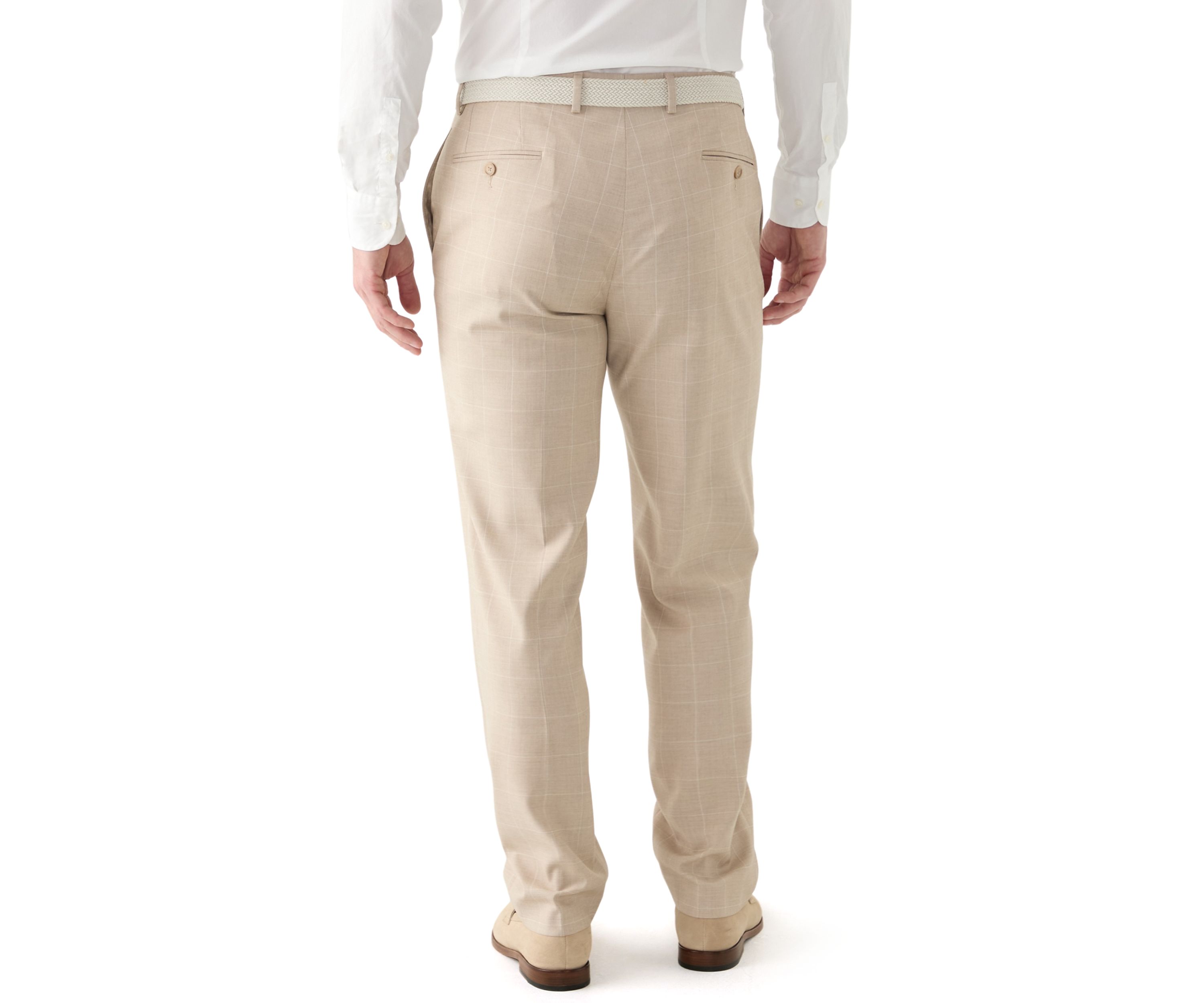 Windowpane Suit Separate Pants