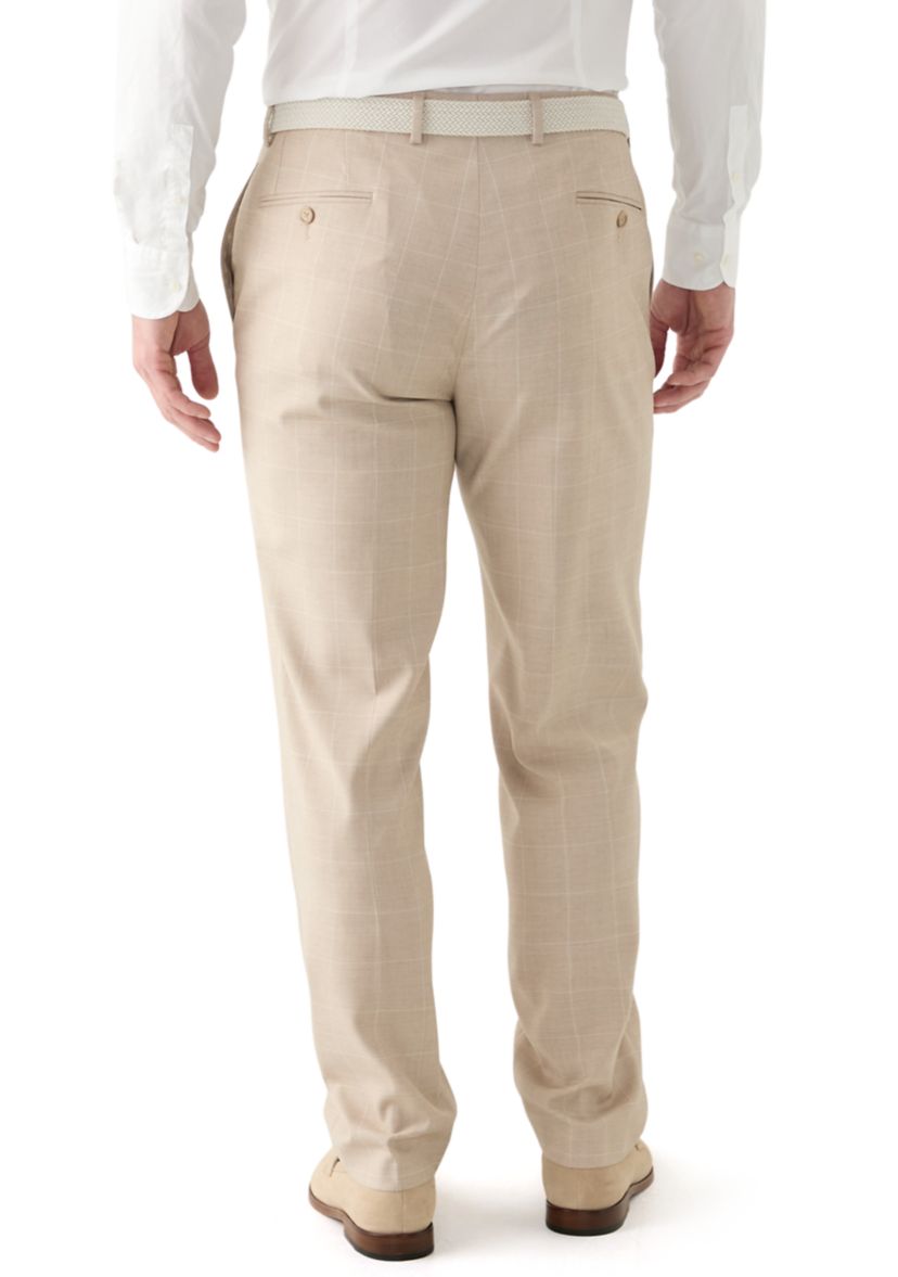 Windowpane Suit Separate Pants