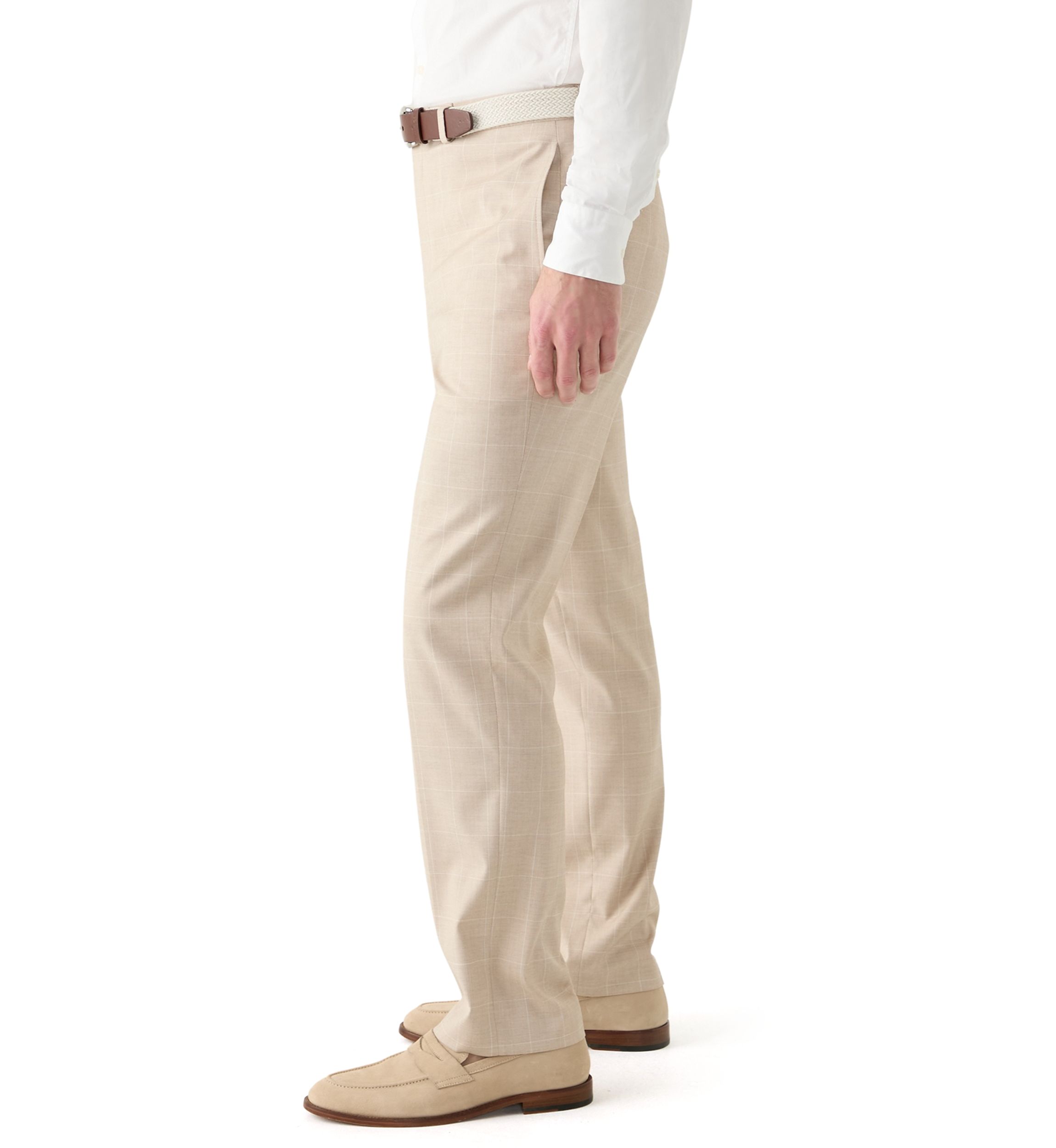 Windowpane Suit Separate Pants