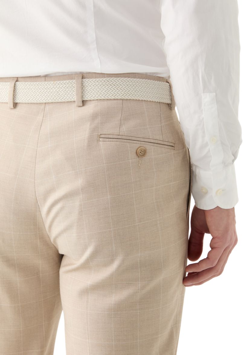 Windowpane Suit Separate Pants