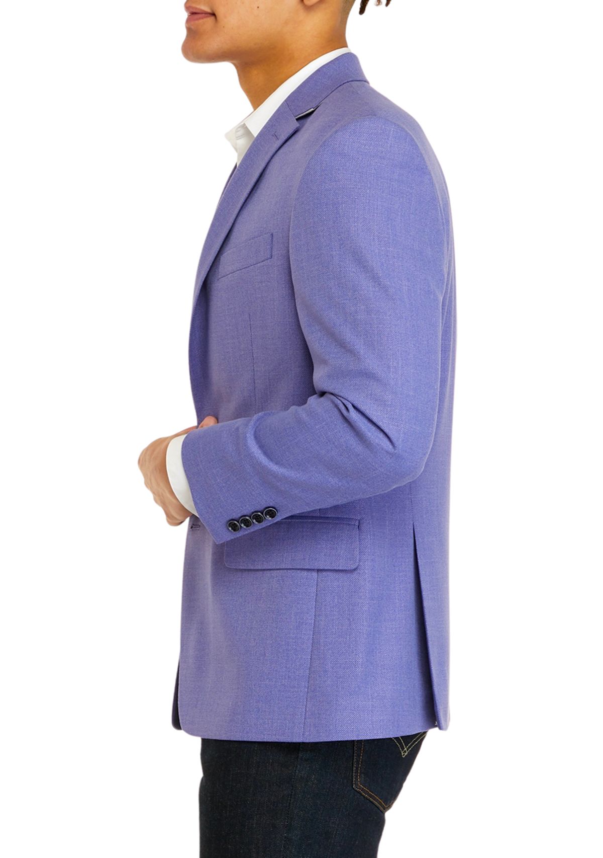 Single Breasted Textured Sport Coat