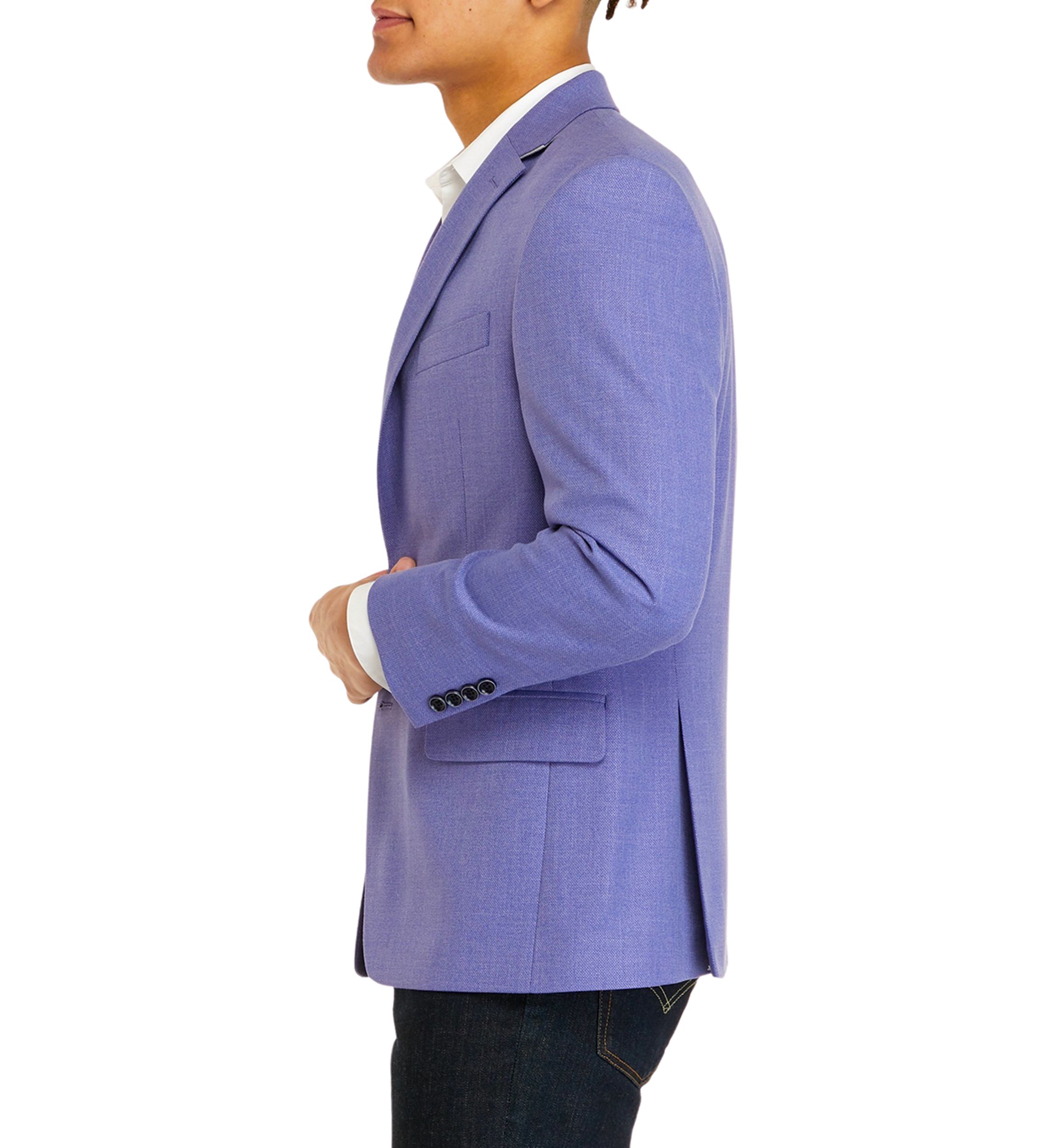 Single Breasted Textured Sport Coat