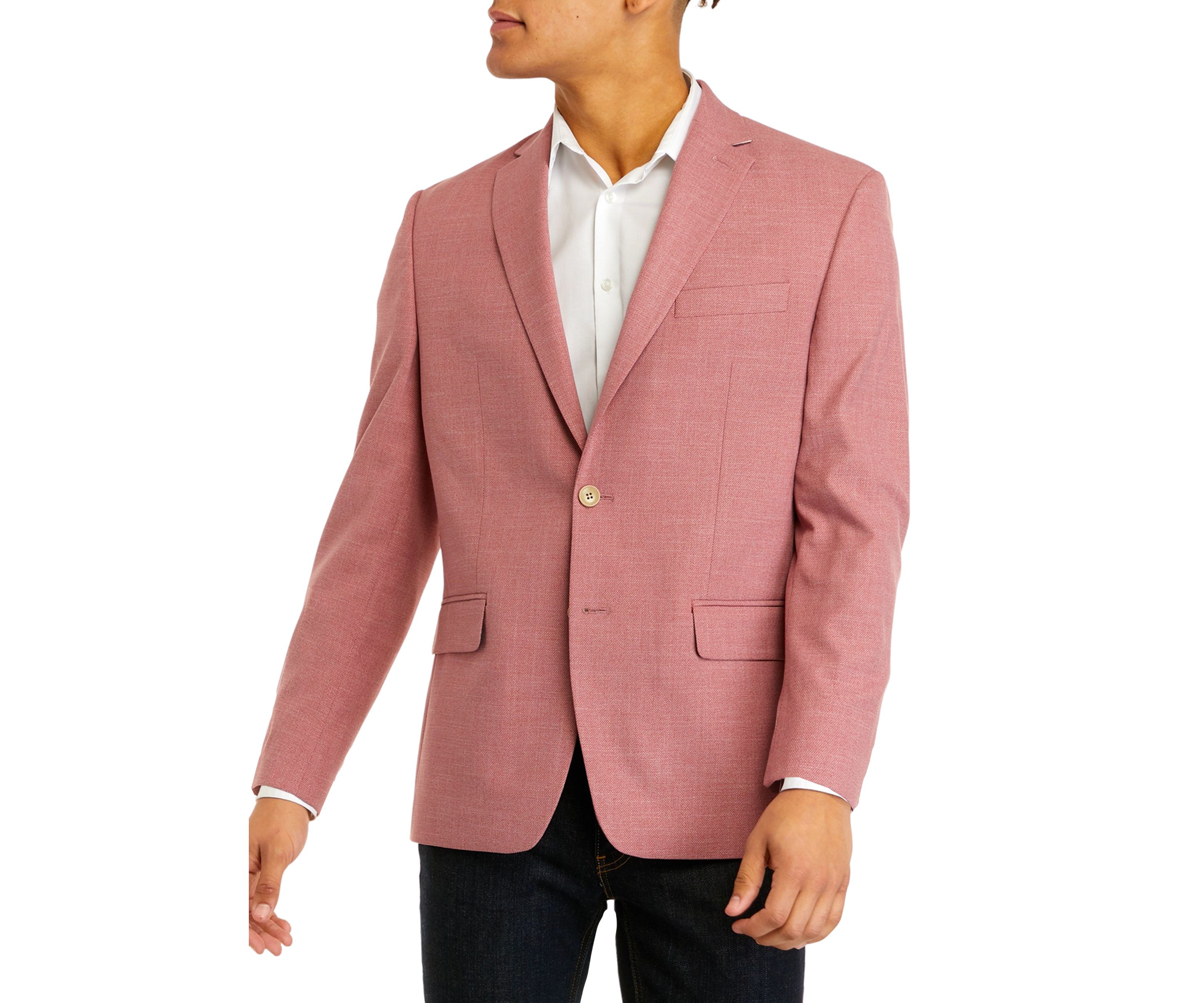 Single Breasted Textured Sport Coat