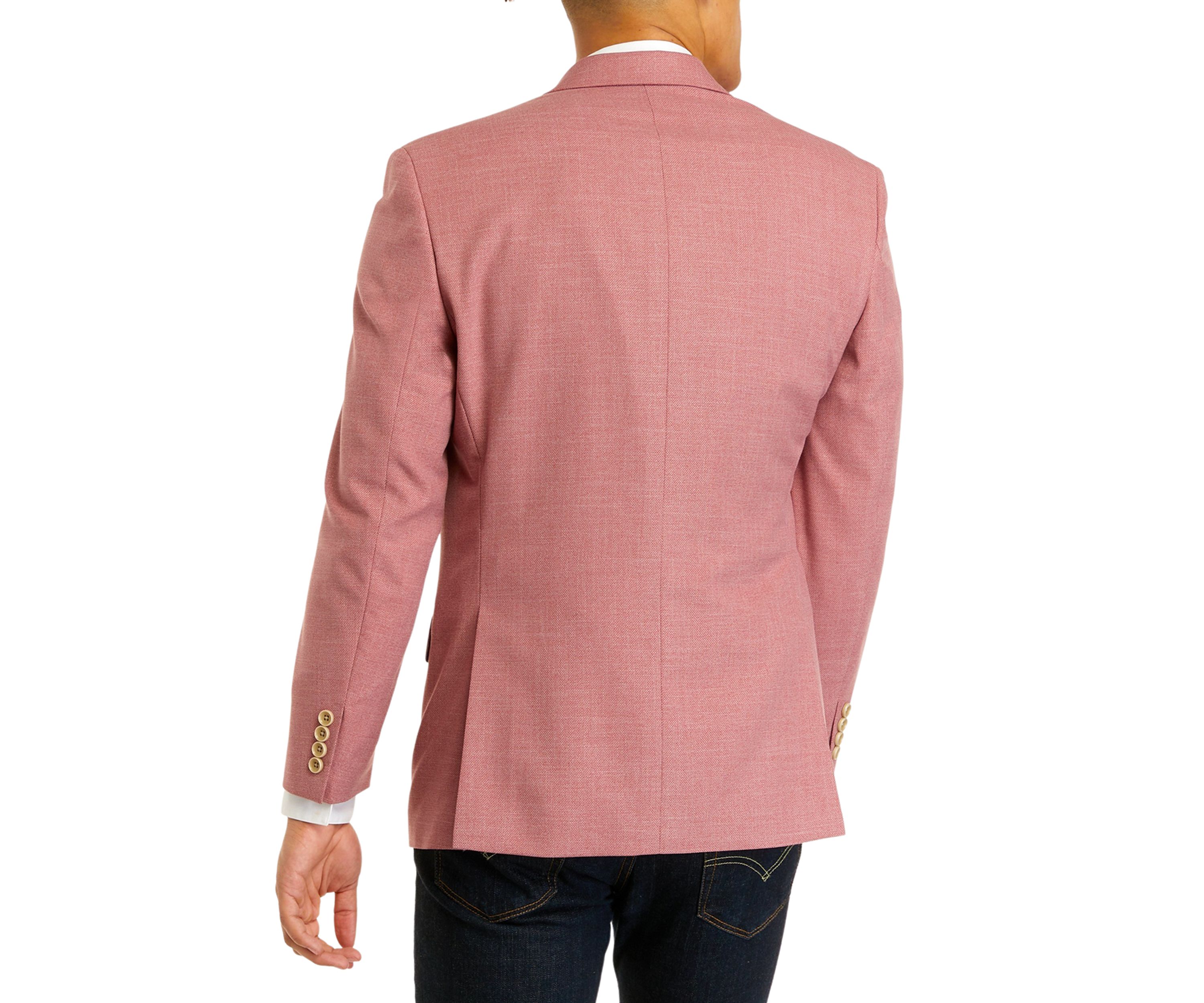 Single Breasted Textured Sport Coat