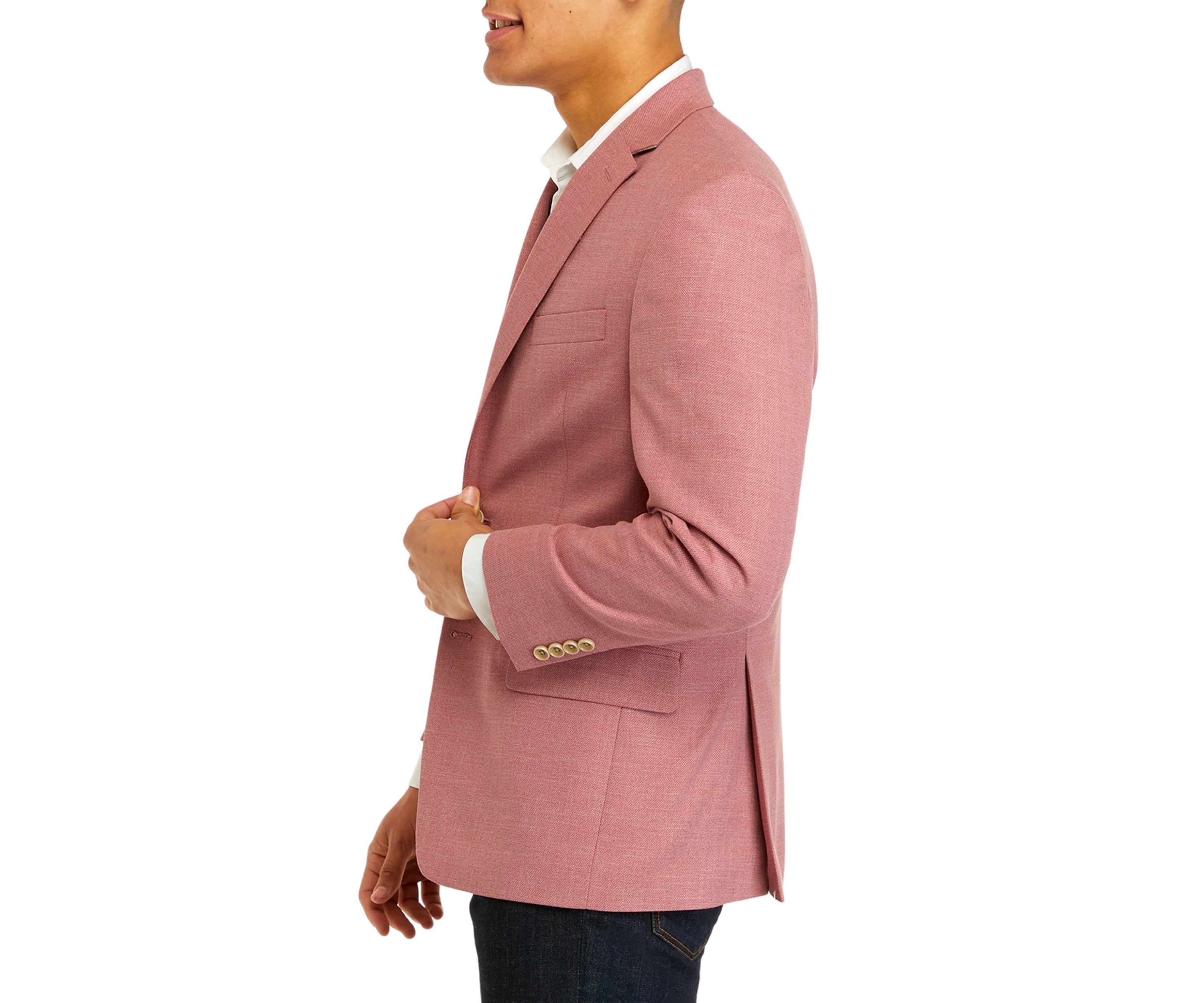 Single Breasted Textured Sport Coat