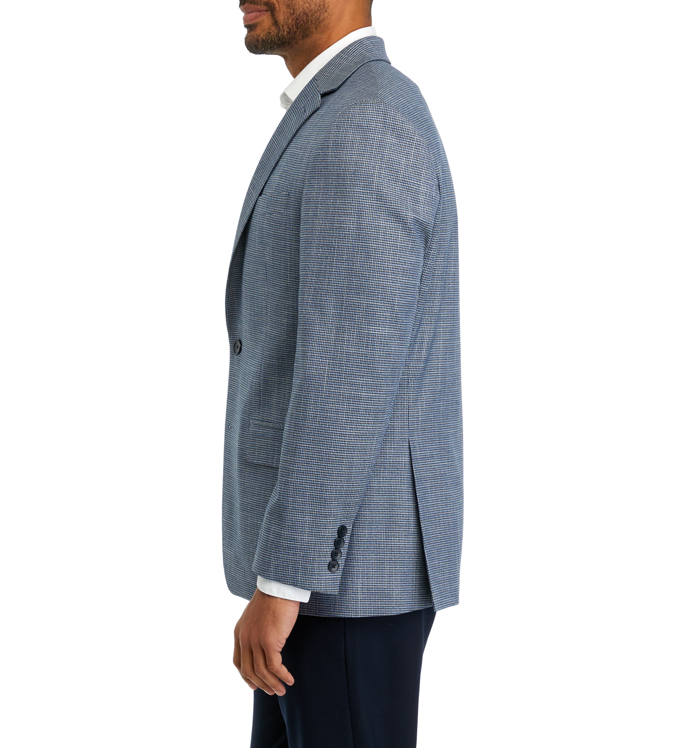 Single Breasted 2 Button Sport Coat 