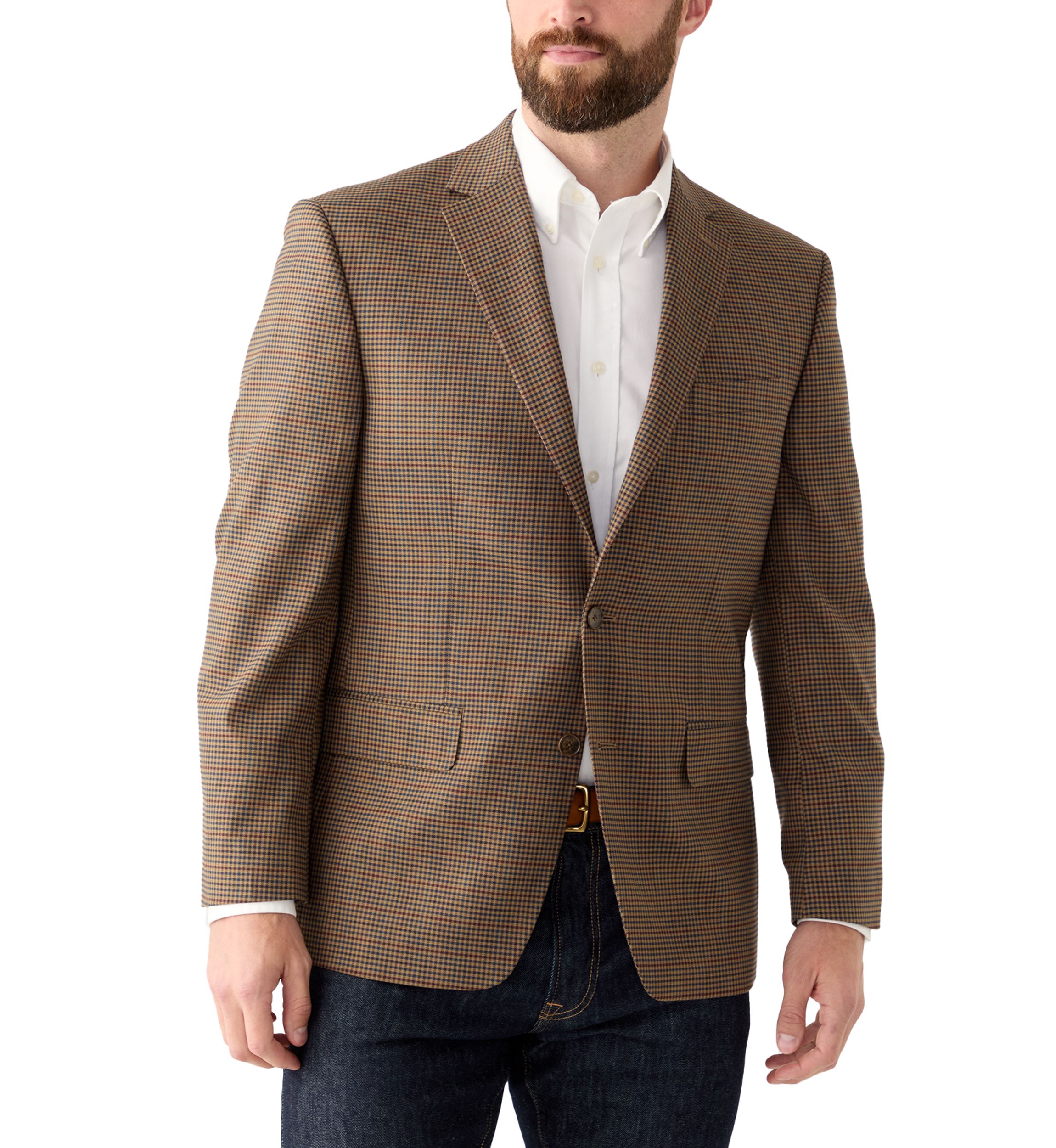 Single Breasted Check Blazer