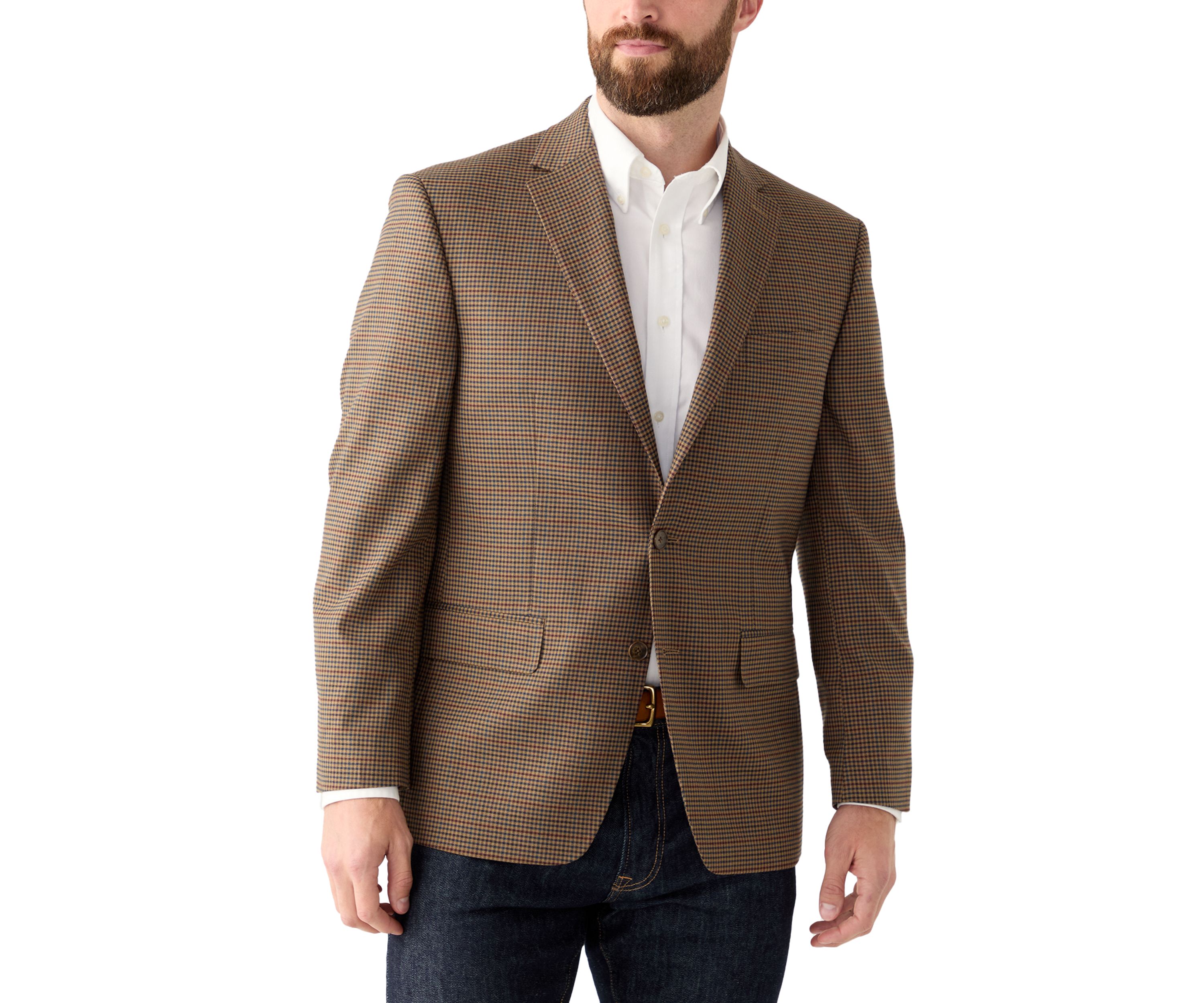 Single Breasted Check Blazer