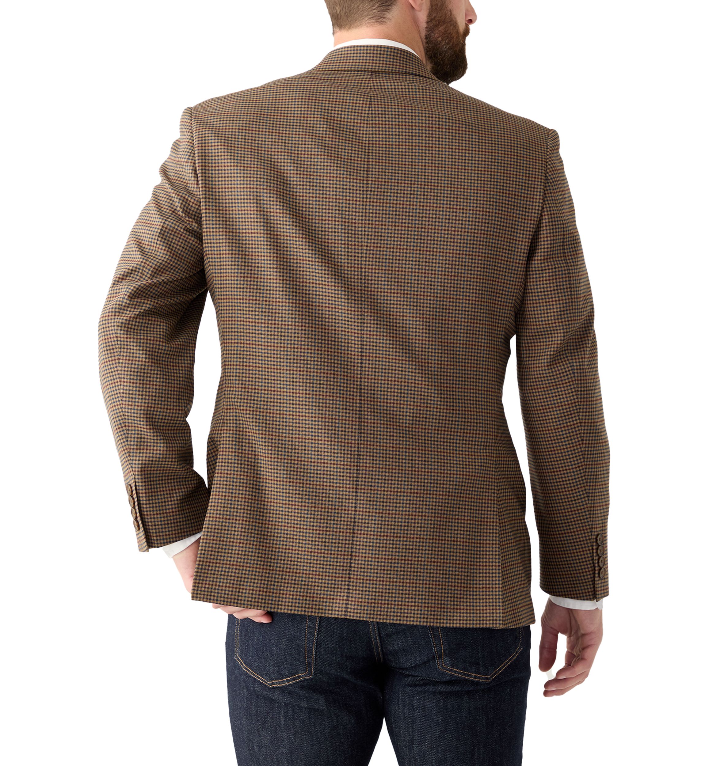 Single Breasted Check Blazer