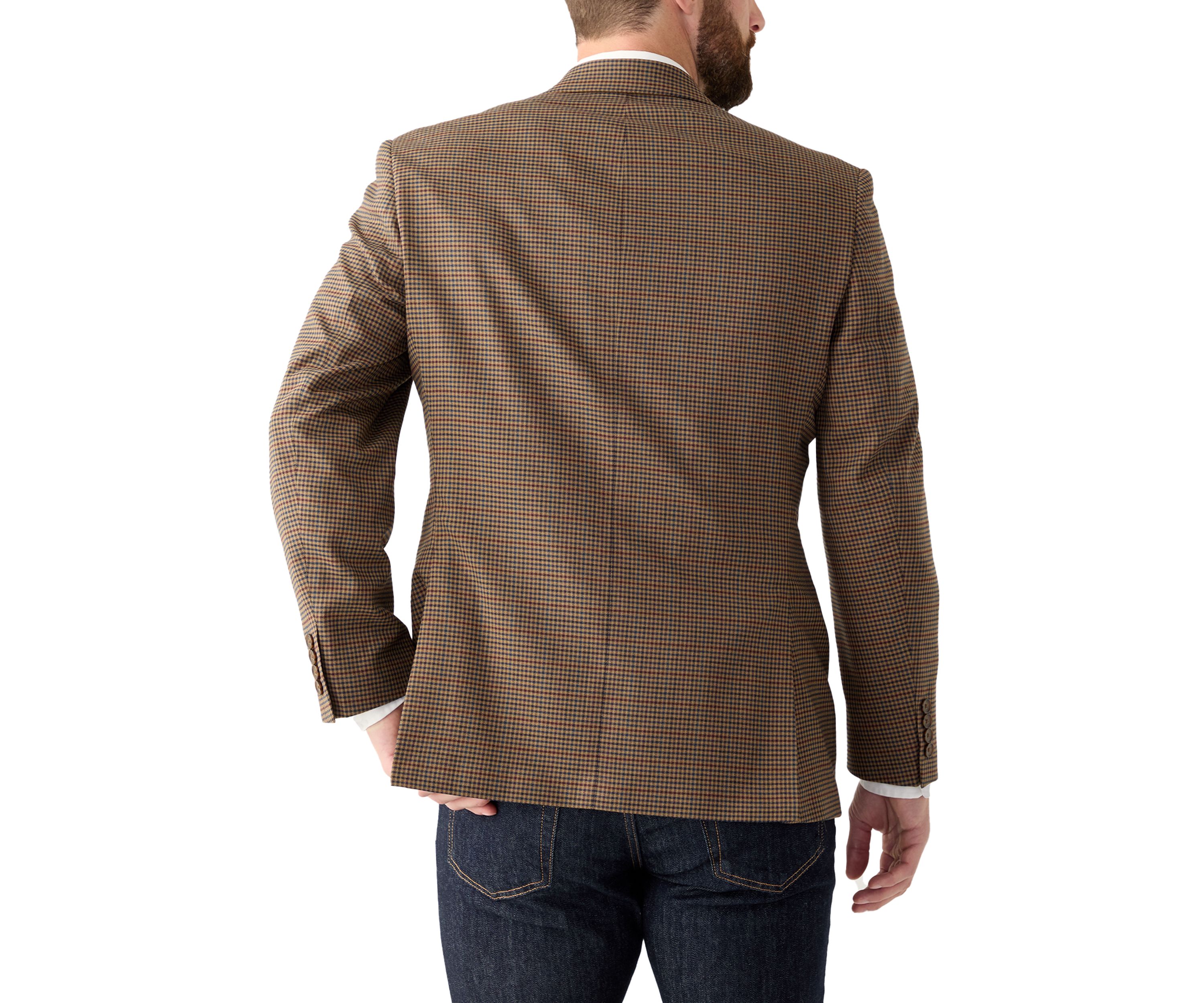 Single Breasted Check Blazer