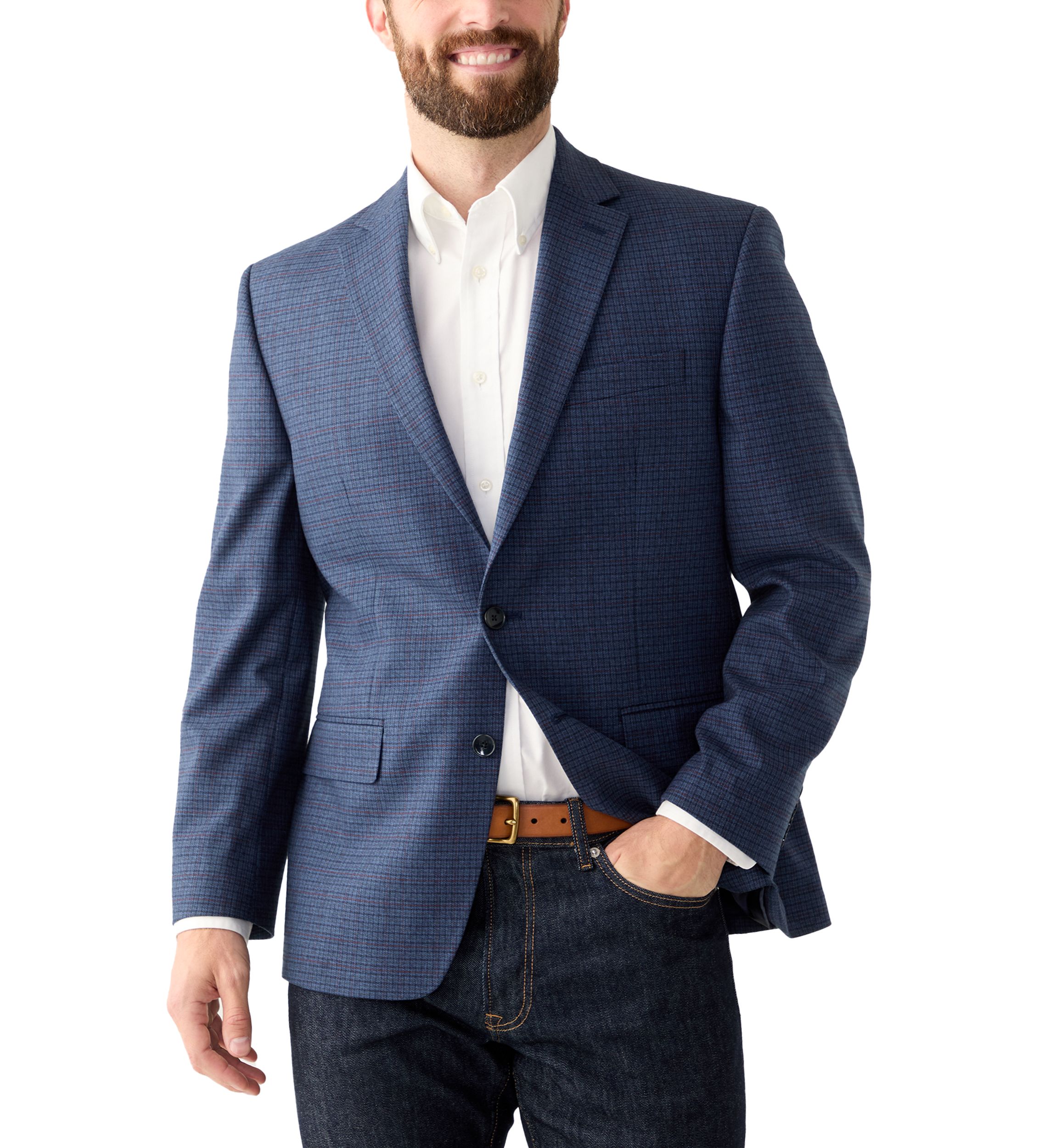 Micro Check Sport Coat