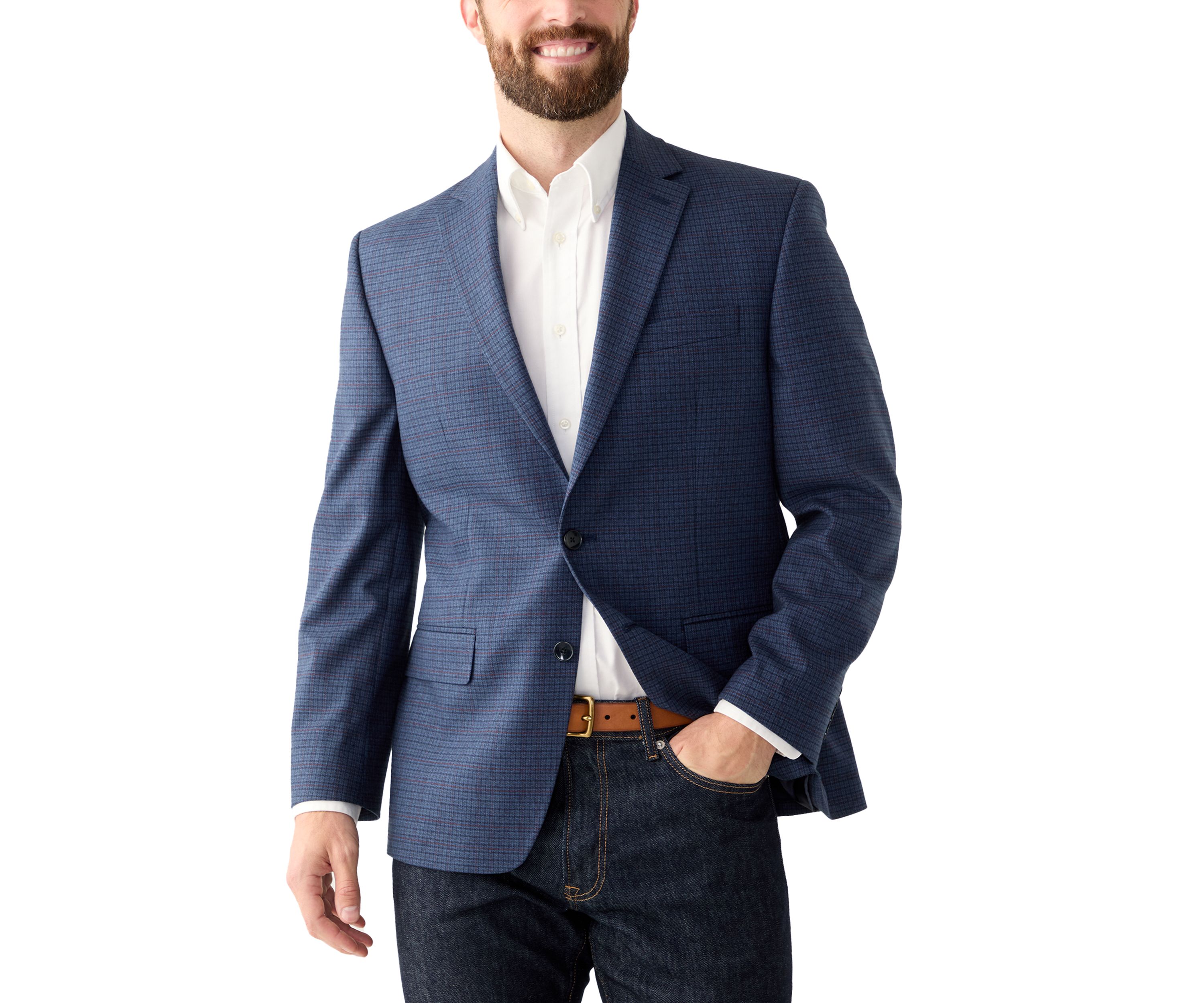 Micro Check Sport Coat