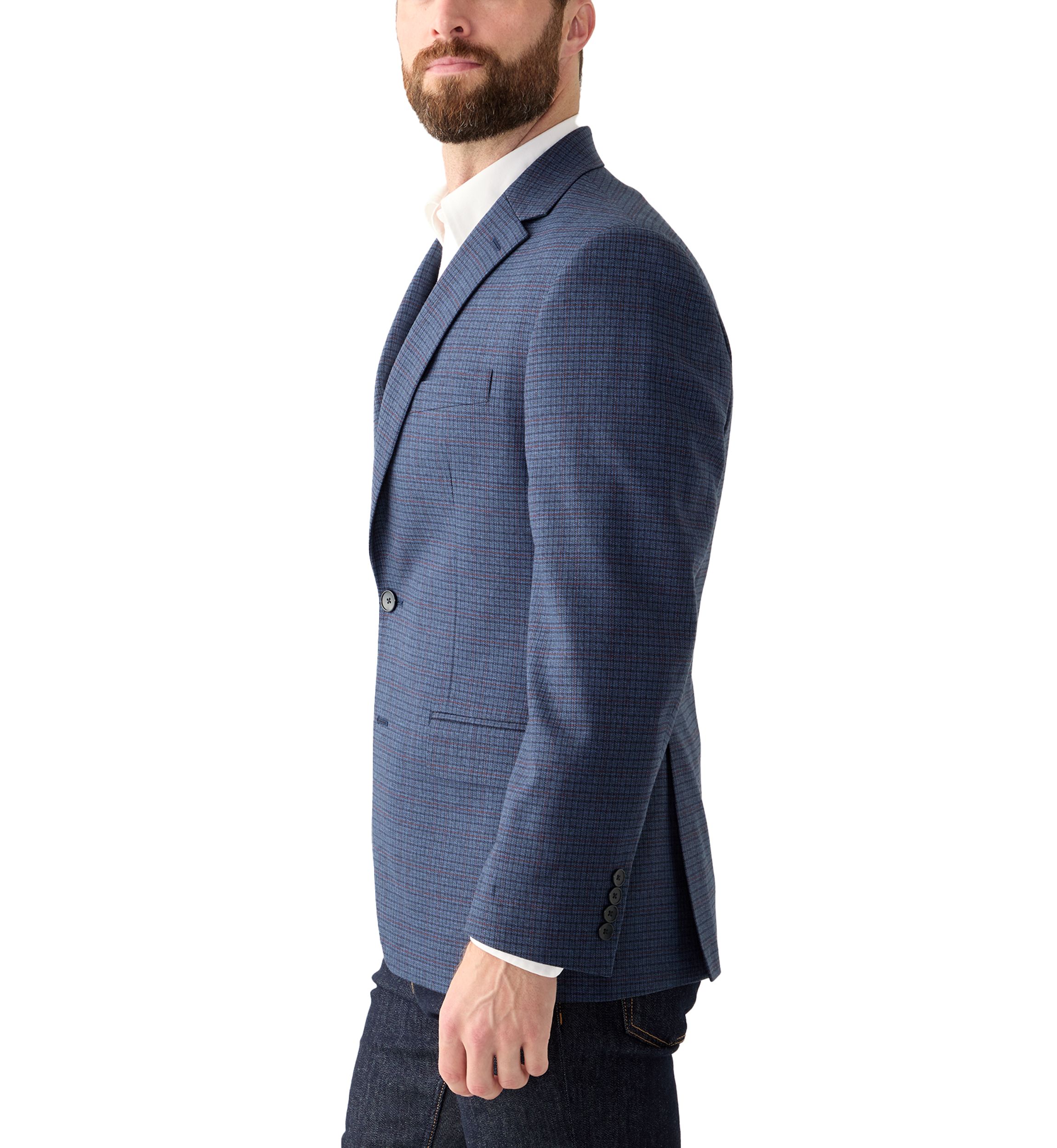Micro Check Sport Coat