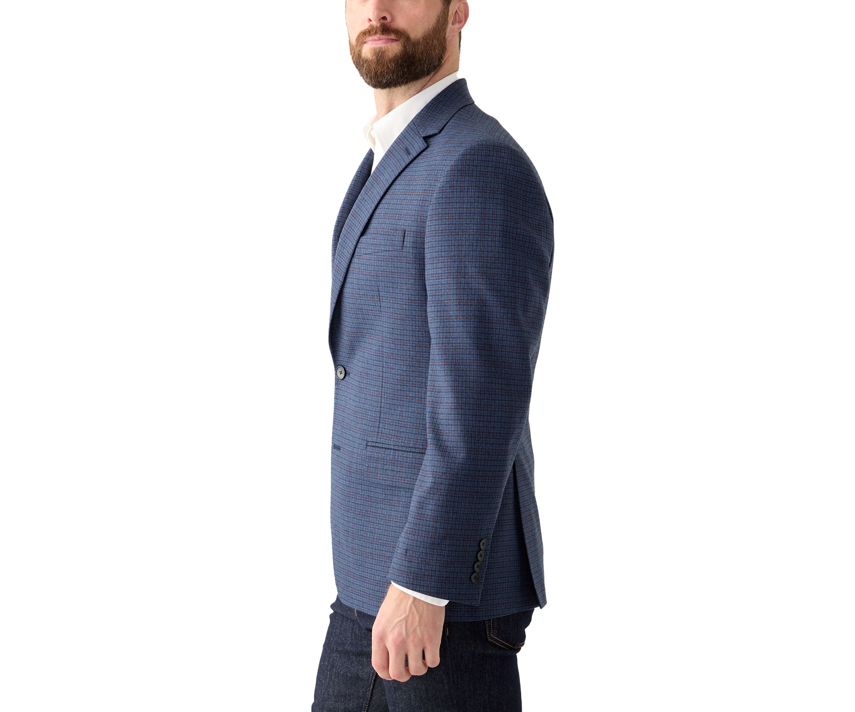 Micro Check Sport Coat