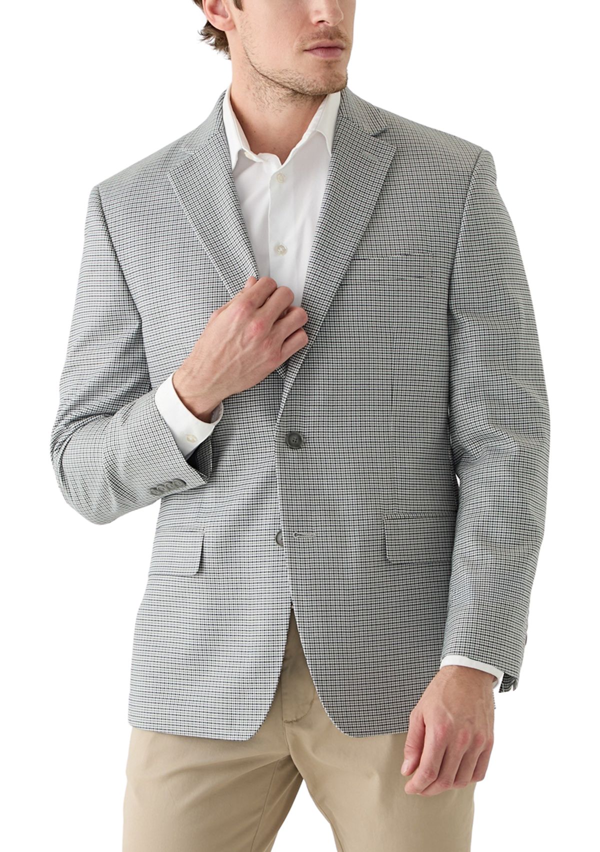 Check Printed Sportcoat