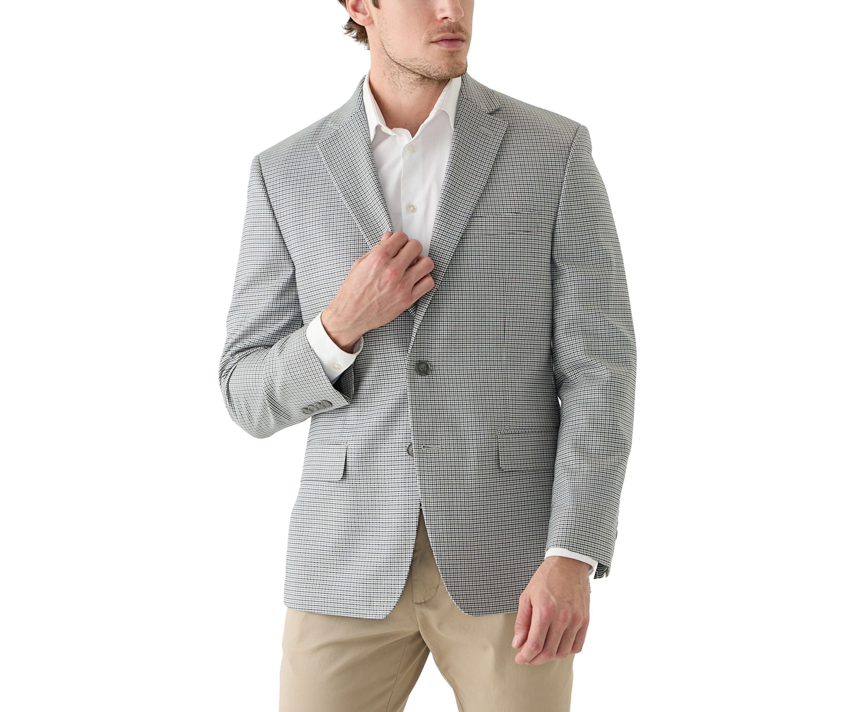 Check Printed Sportcoat