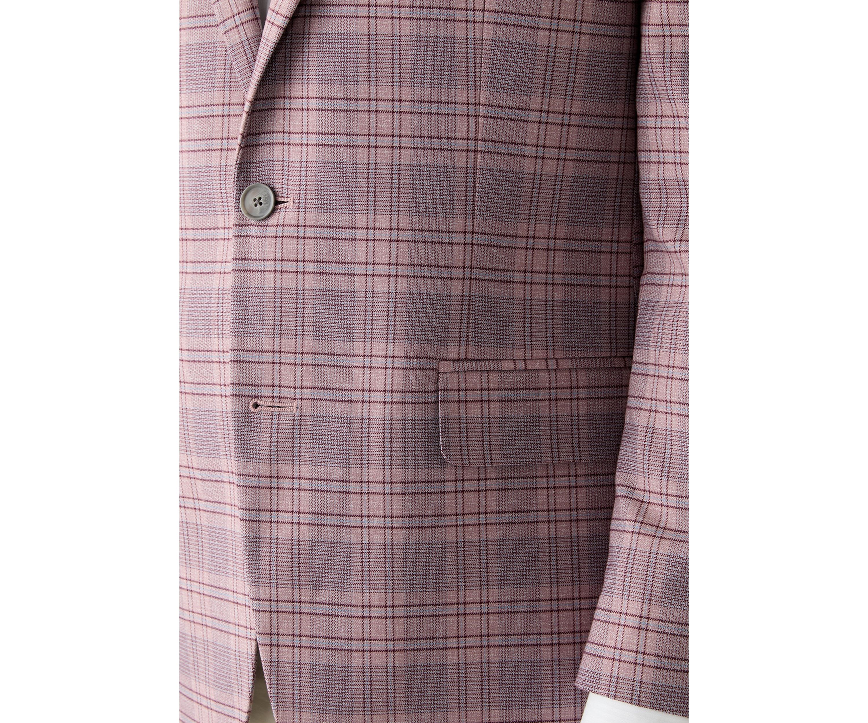 Plaid Printed Sportcoat