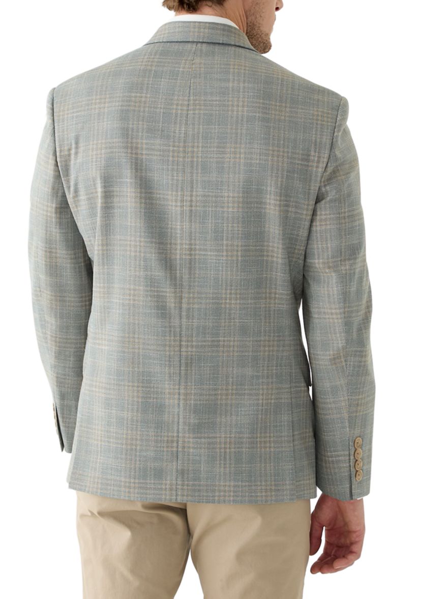 Plaid Printed Sportcoat