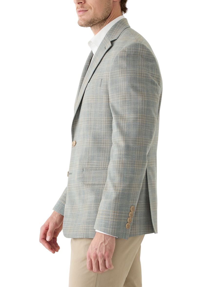Plaid Printed Sportcoat