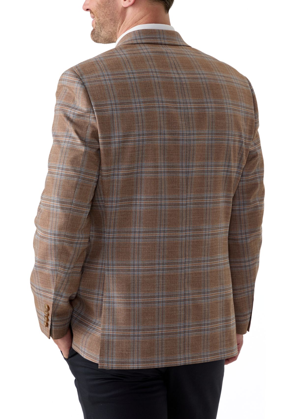 Plaid Printed Sportcoat