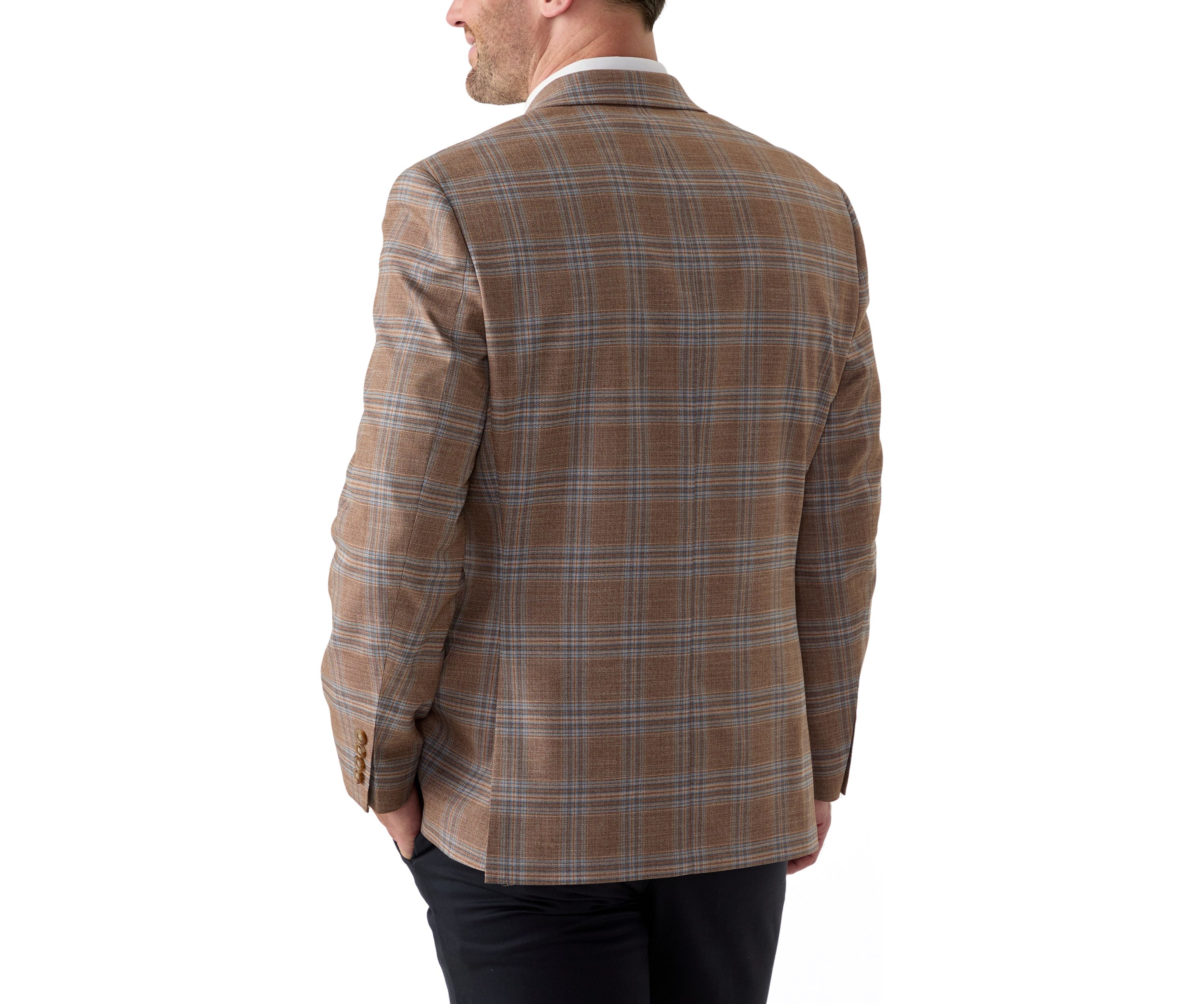 Plaid Printed Sportcoat