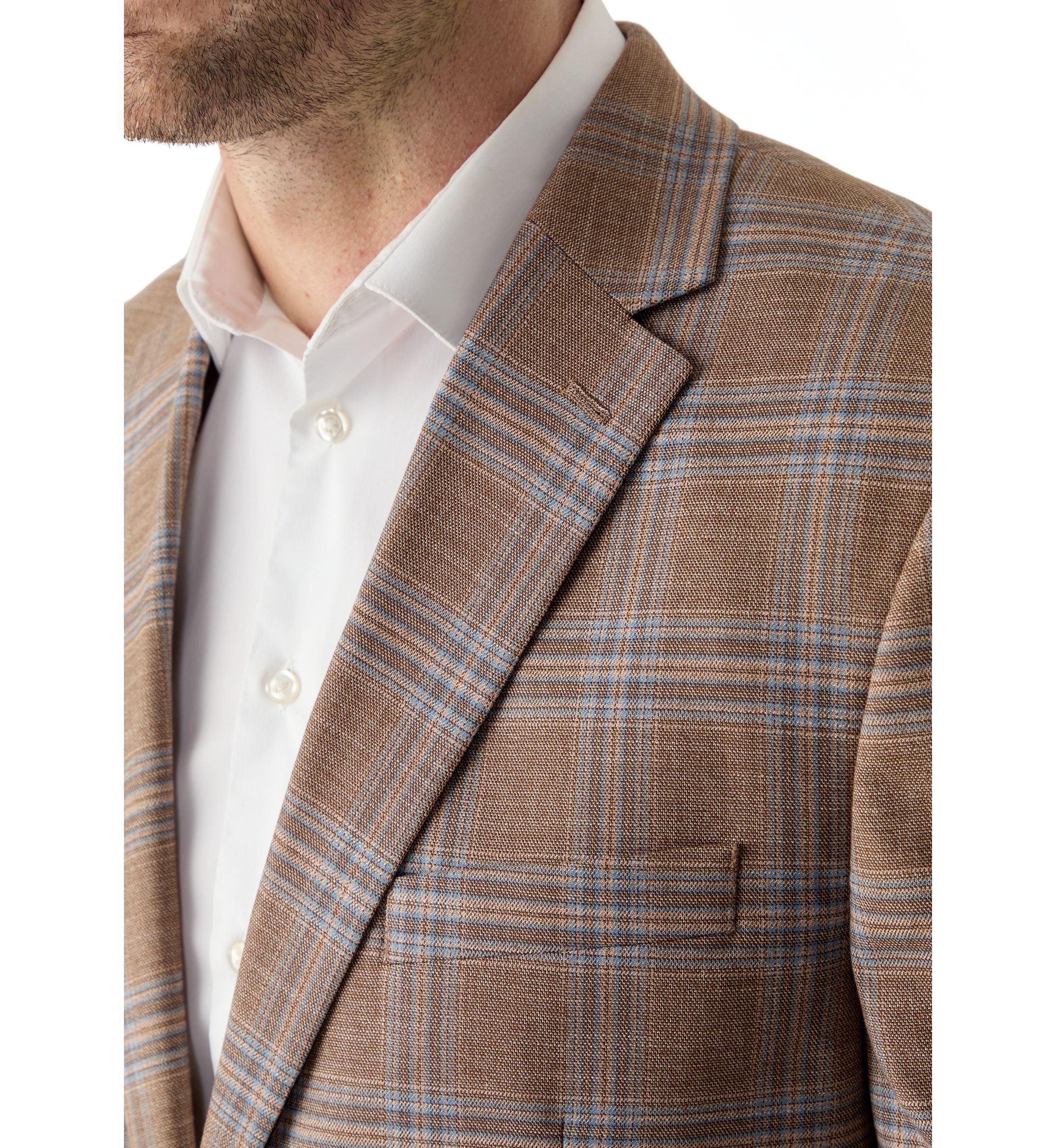 Plaid Printed Sportcoat