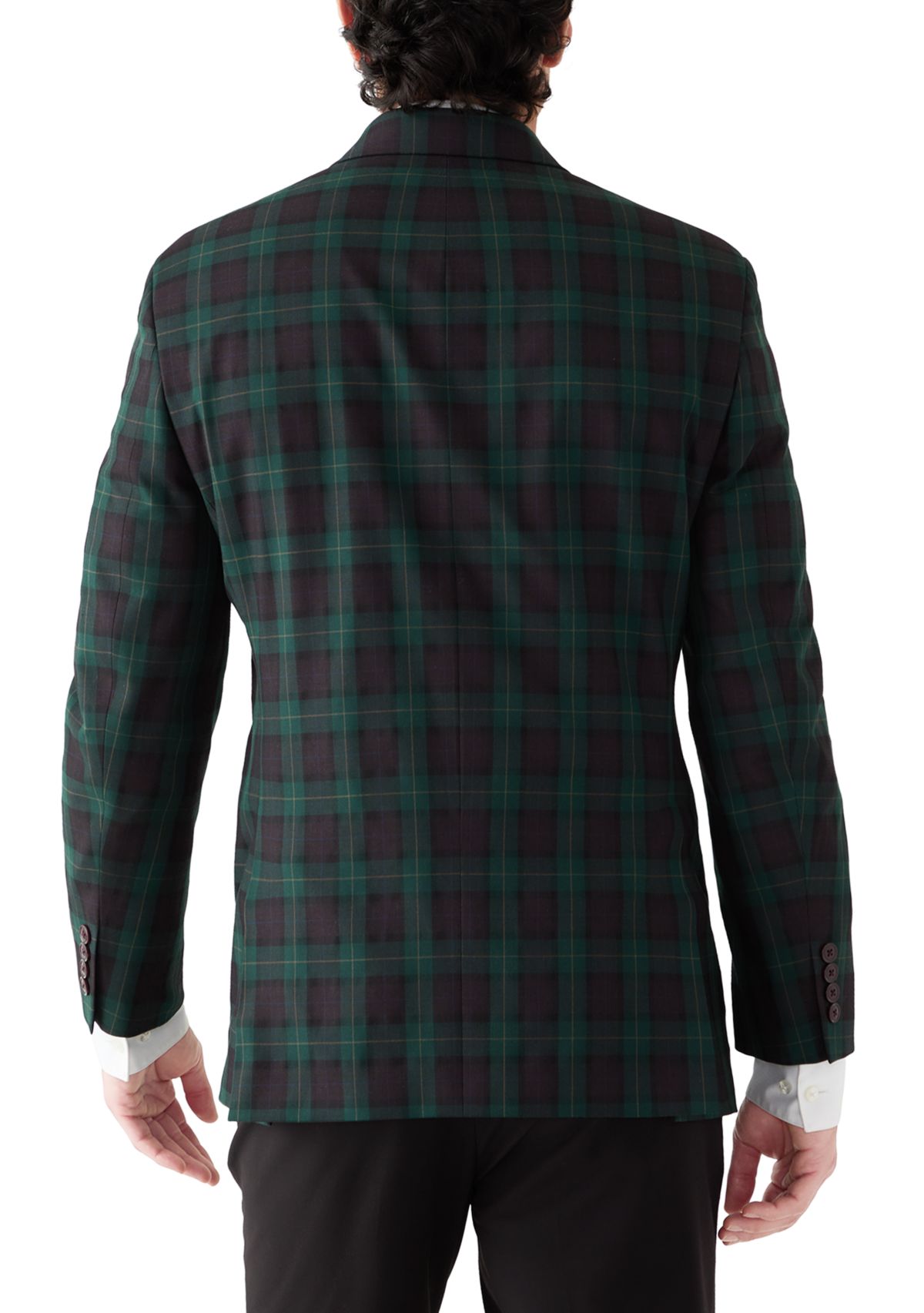 Mens Plaid Sportcoat