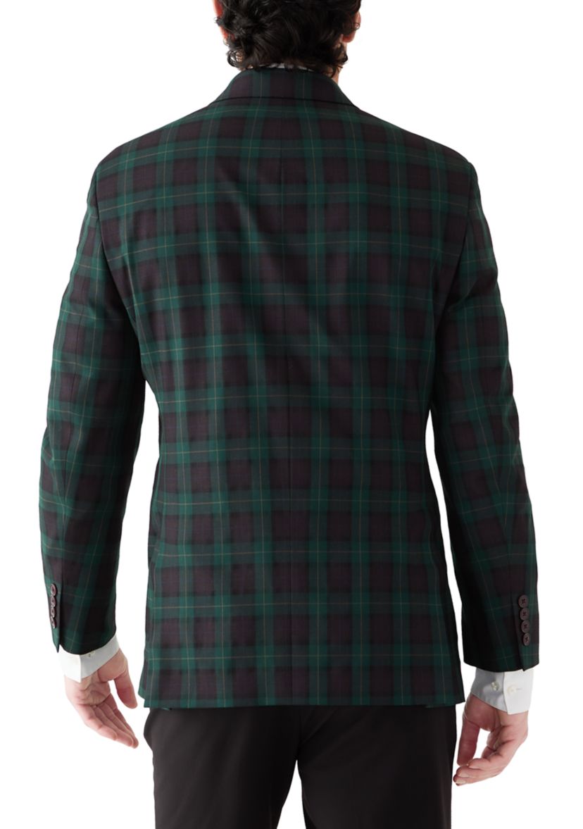 Mens Plaid Sportcoat