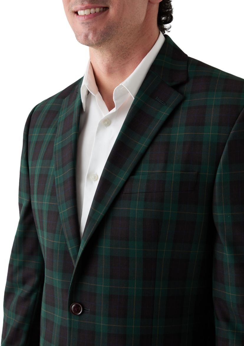Mens Plaid Sportcoat
