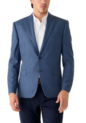 IZOD Men's Plaid Classic Sport Coat