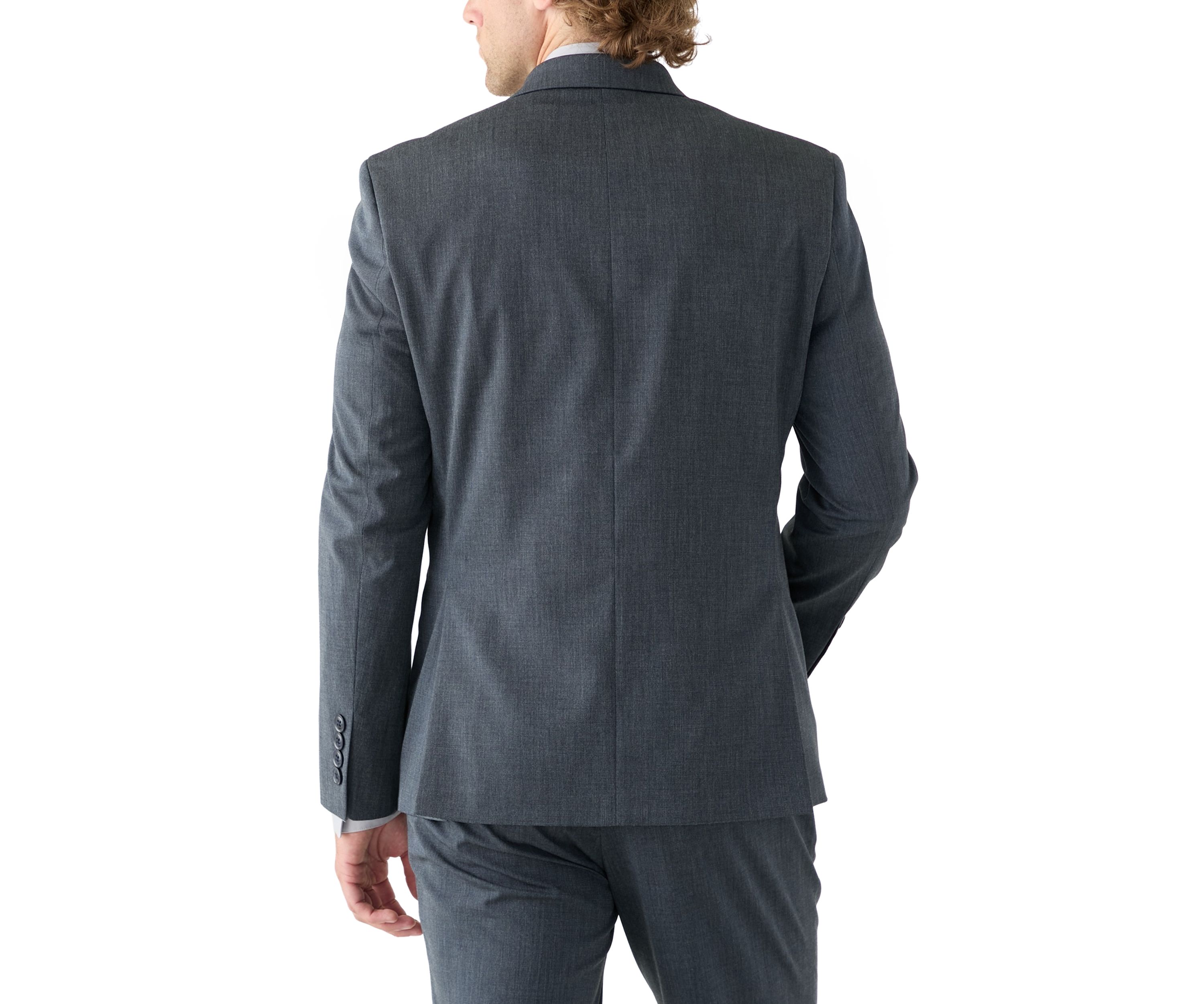 Blue Nailhead Solid Suit Jacket