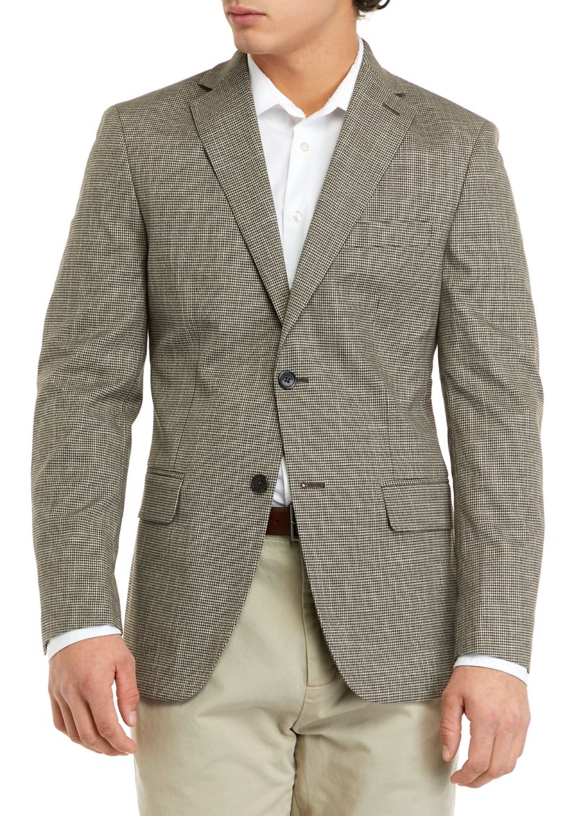 Tan Check Sport Coat