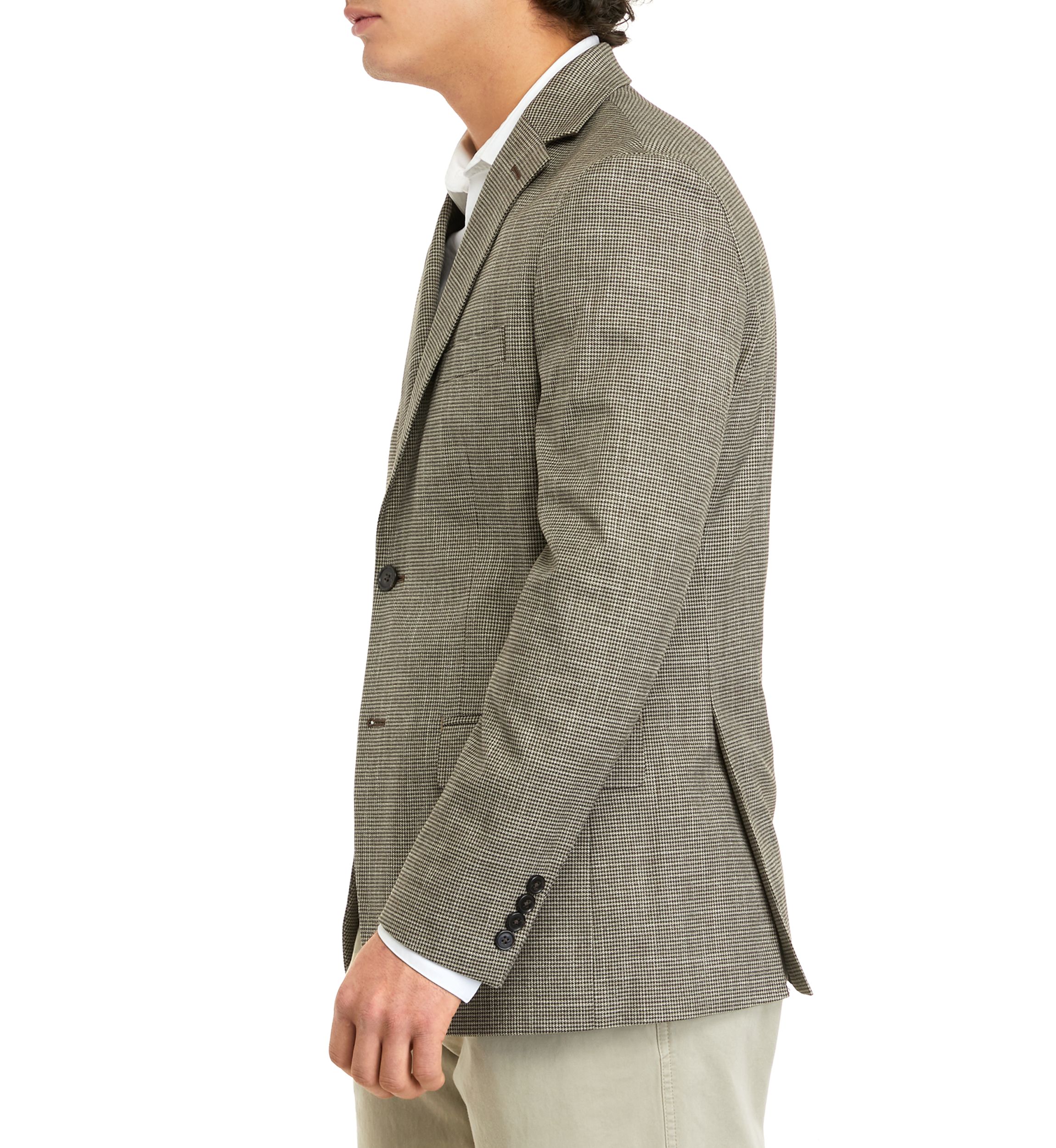 Tan Check Sport Coat