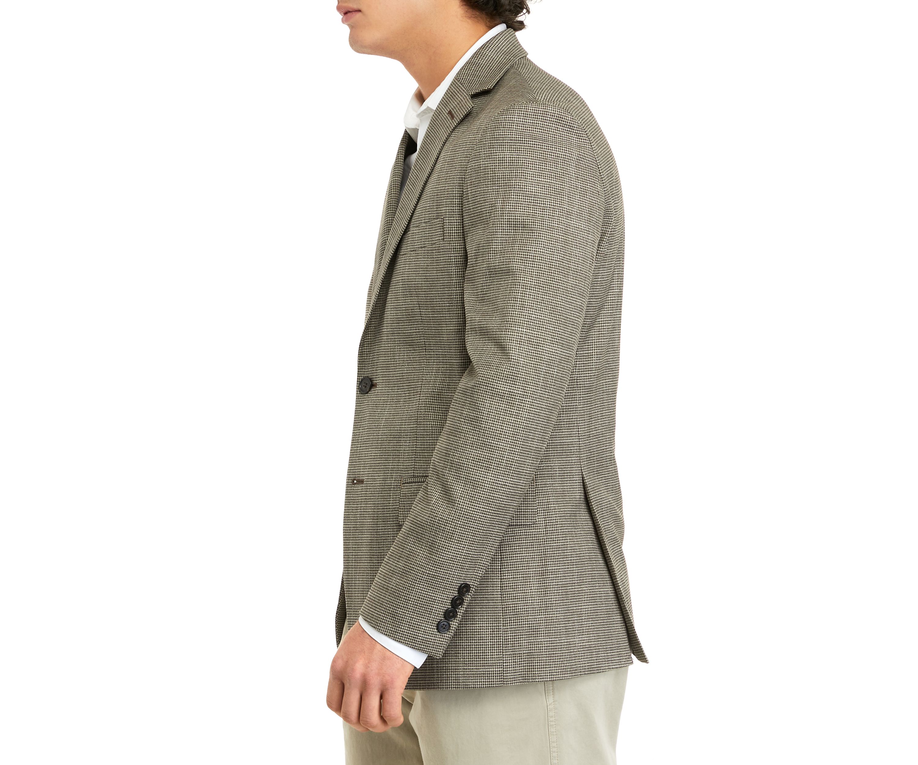 Tan Check Sport Coat