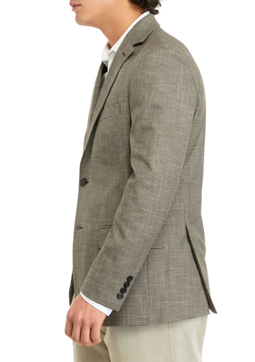 Tan Check Sport Coat