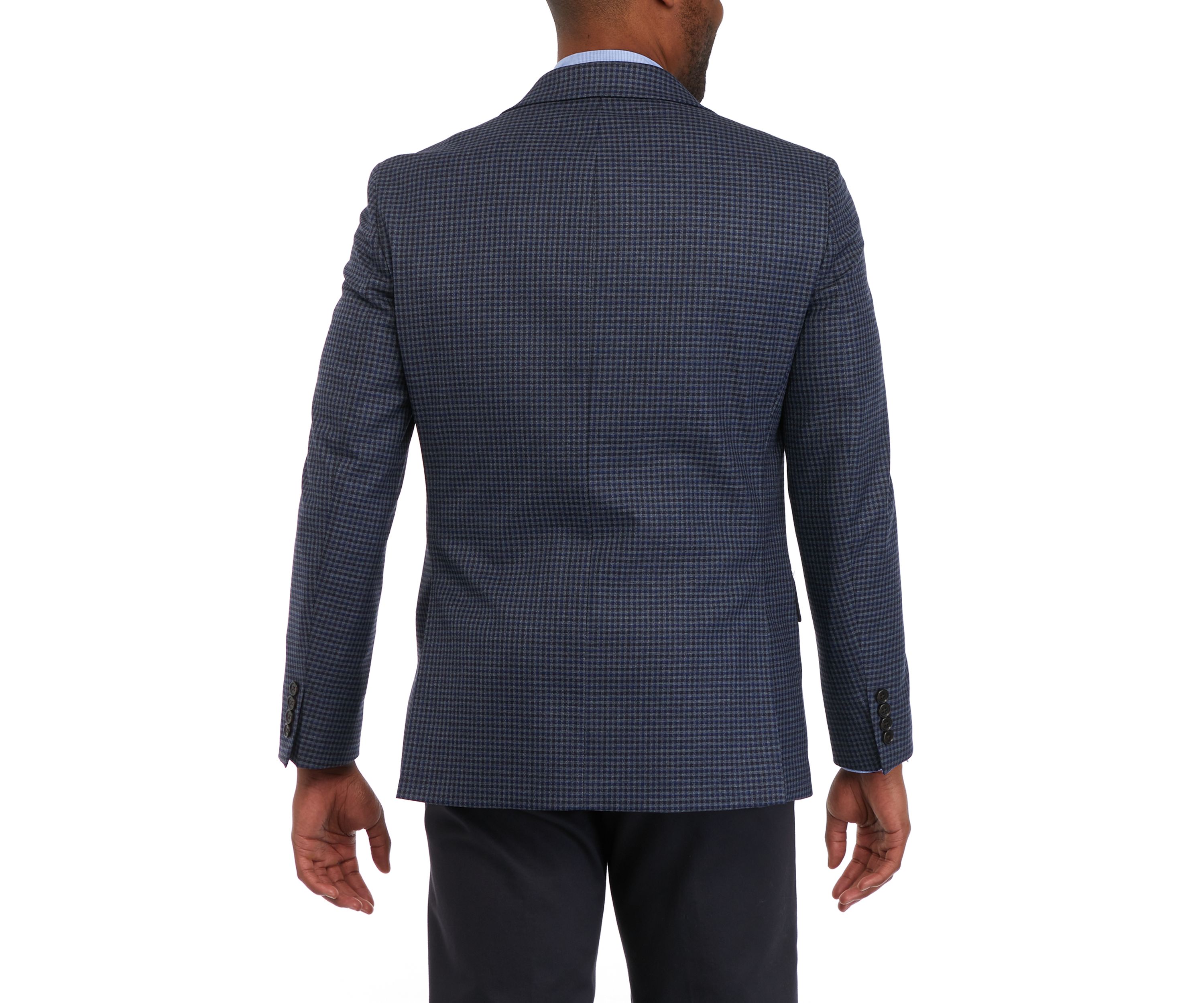 Single Breasted 2 Button Notch Lapel Classic Fit Ultra Flex Sportcoat