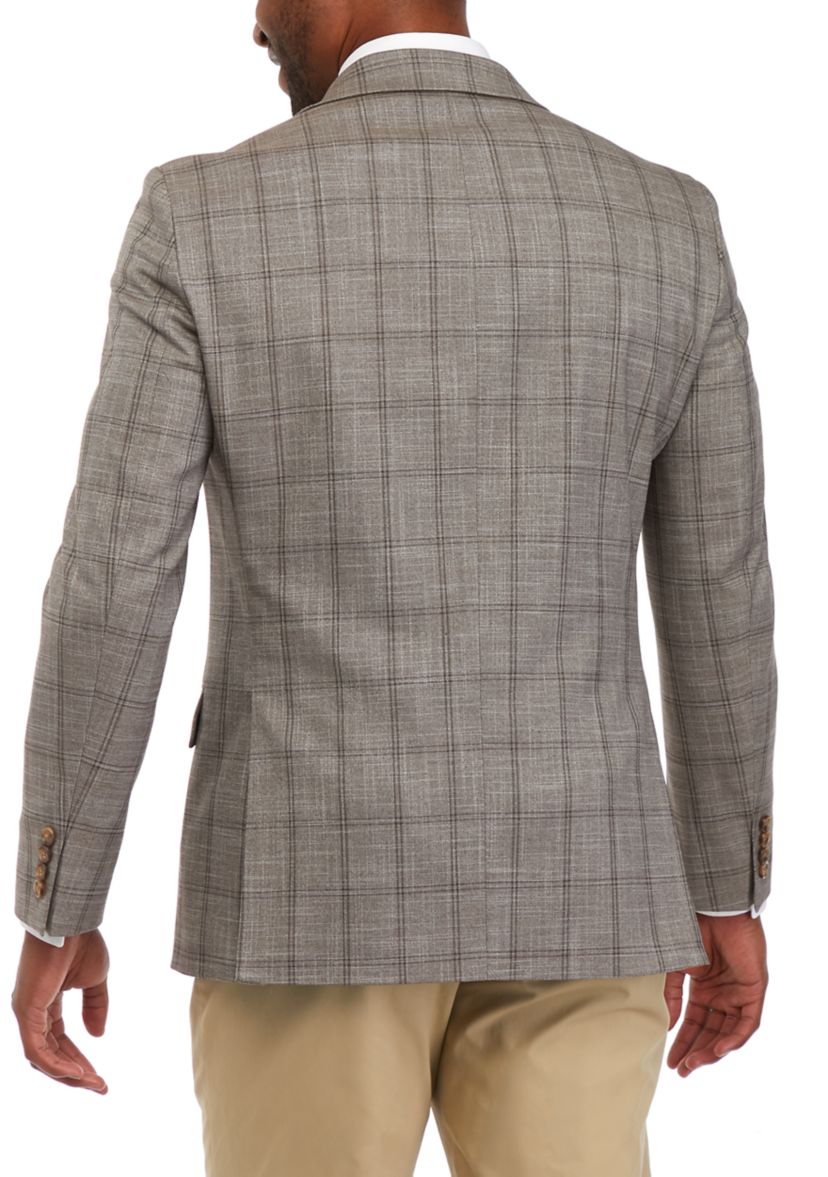 Single Breasted 2 Button Notch Lapel Classic Fit Ultra Flex Sportcoat