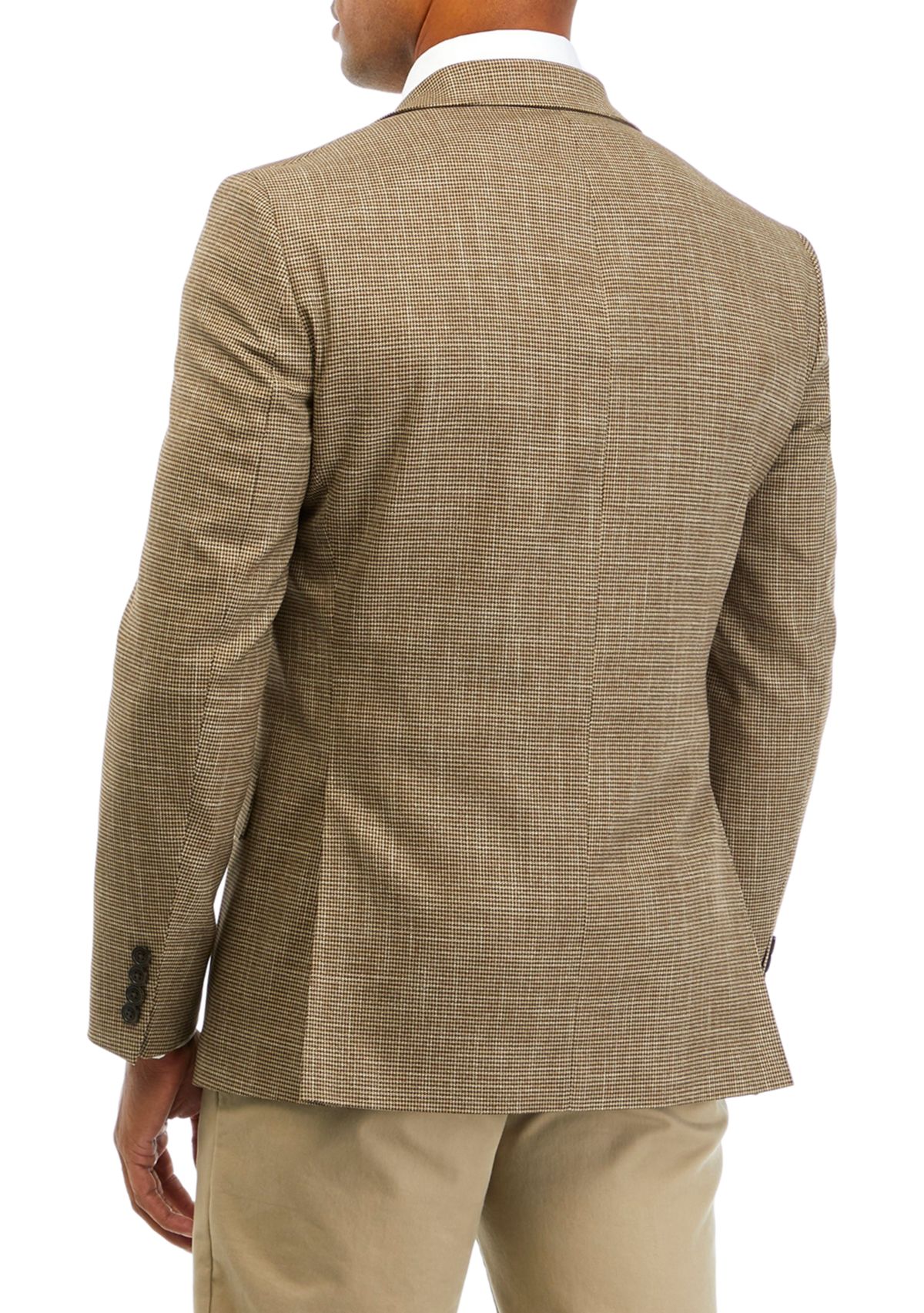 Check Print Sport Coat