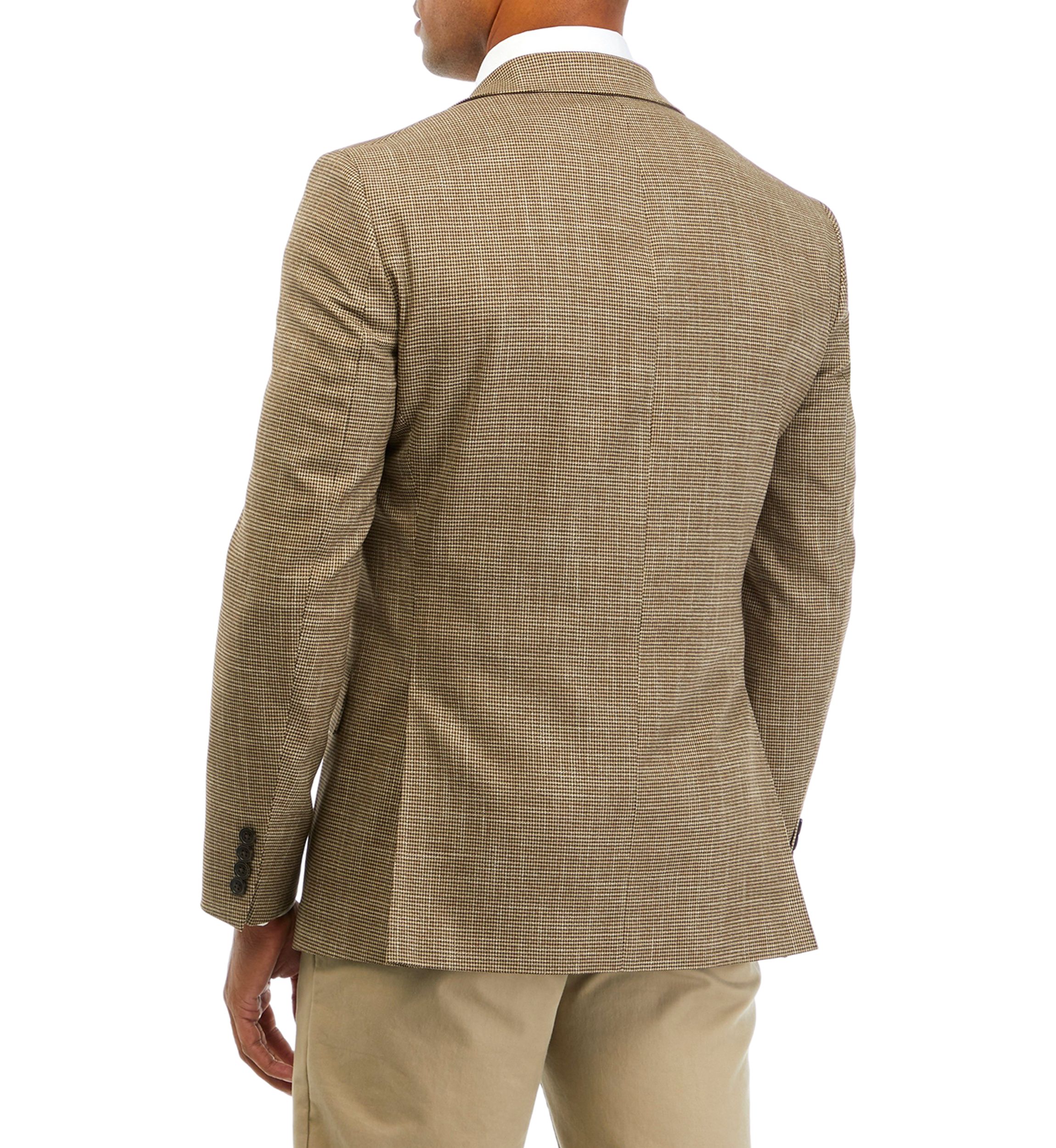 Check Print Sport Coat