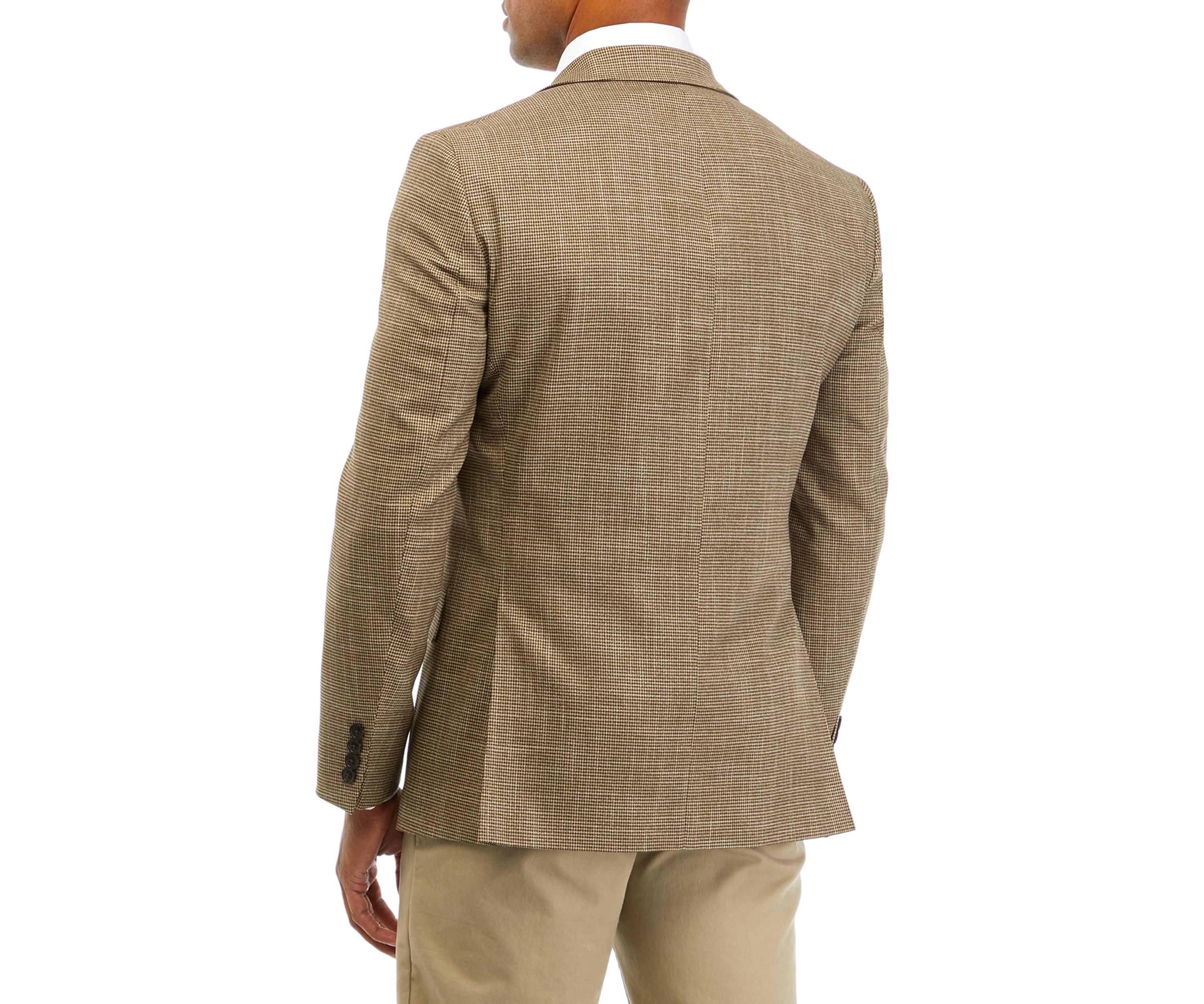 Check Print Sport Coat